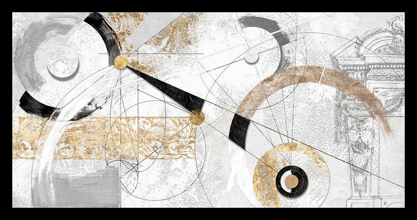 Image of my home Bild mit Rahmen »ARTURO ARMENTI / Nero e Oro«, (1 St.) bei Ackermann Versand Schweiz