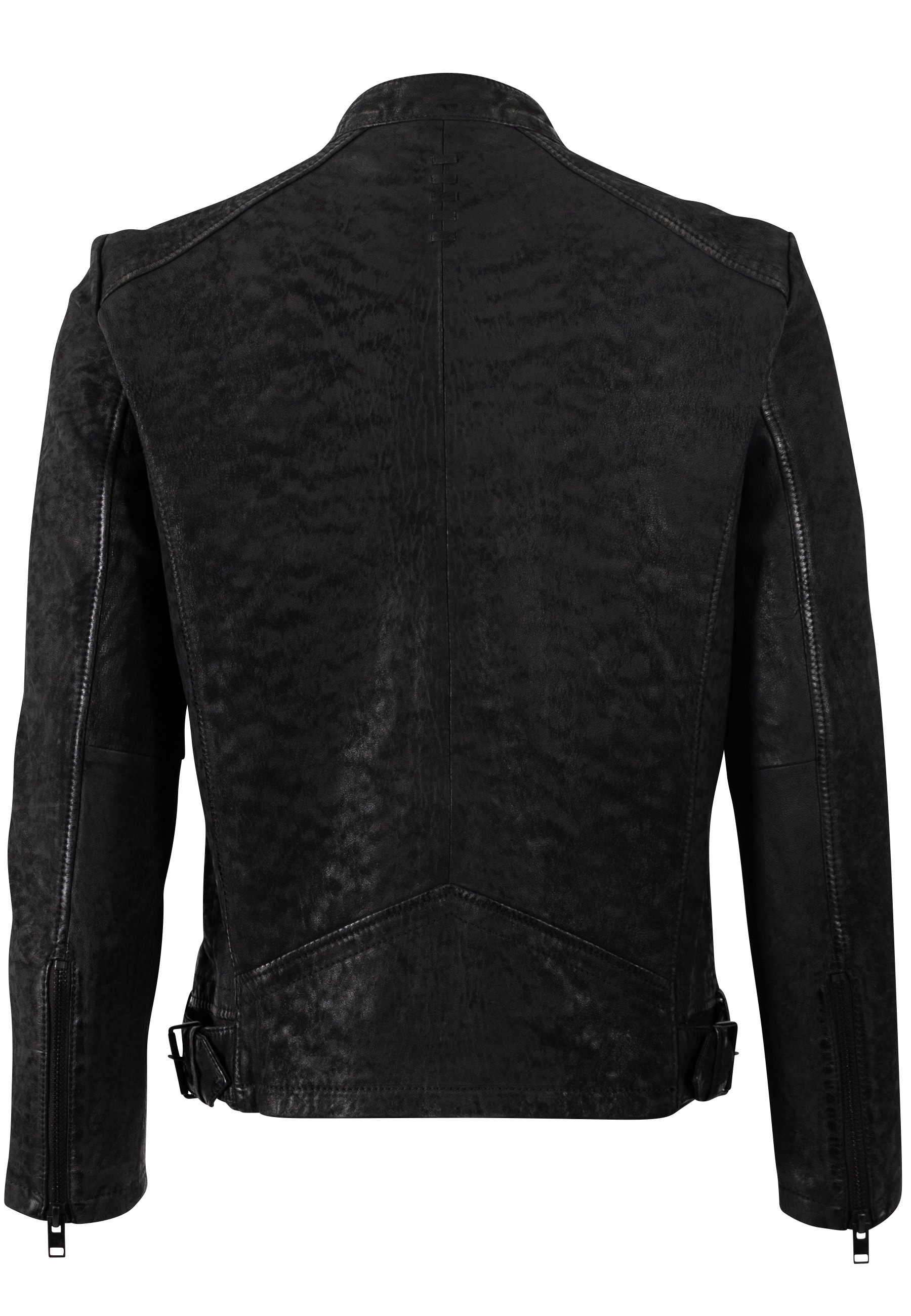 Mauritius Veste en cuir »MMTaibo SF« mit Stehkragen und Drucker