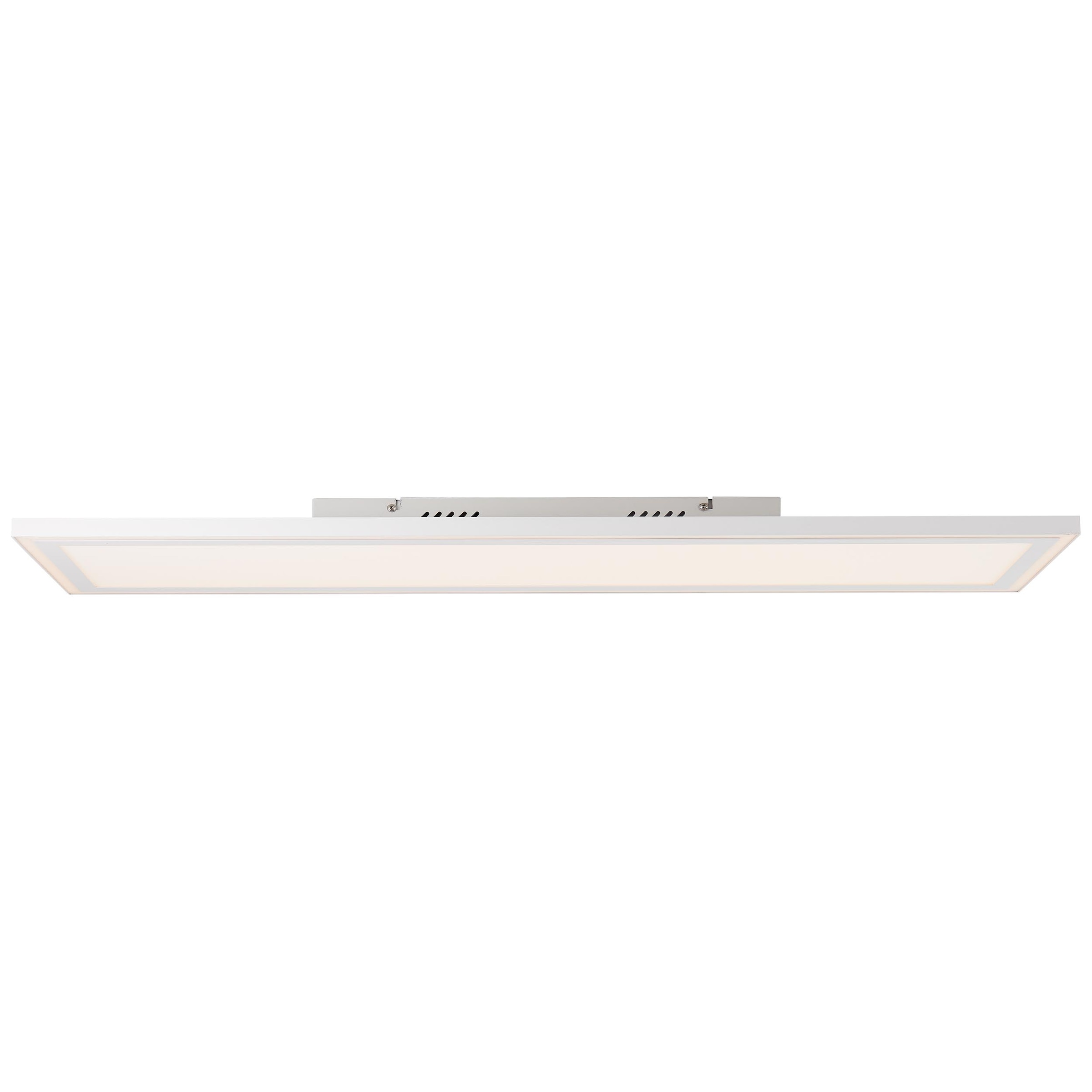 LED Panel »Laurice«, 1 flammig, LED Deckenlampe 100x25cm weiss