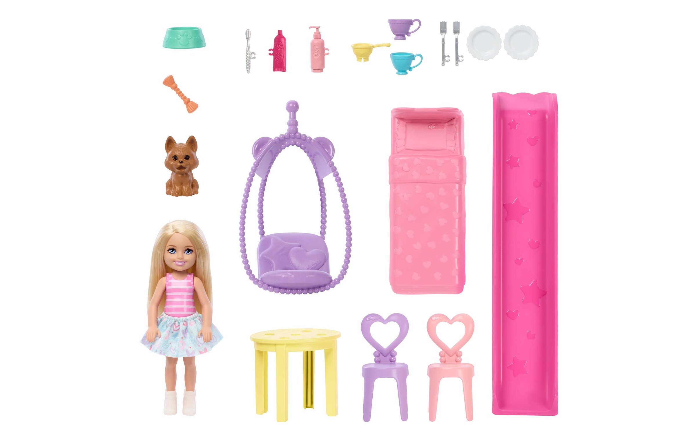 Barbie Anziehpuppe »Chelsea Pop-Up House«