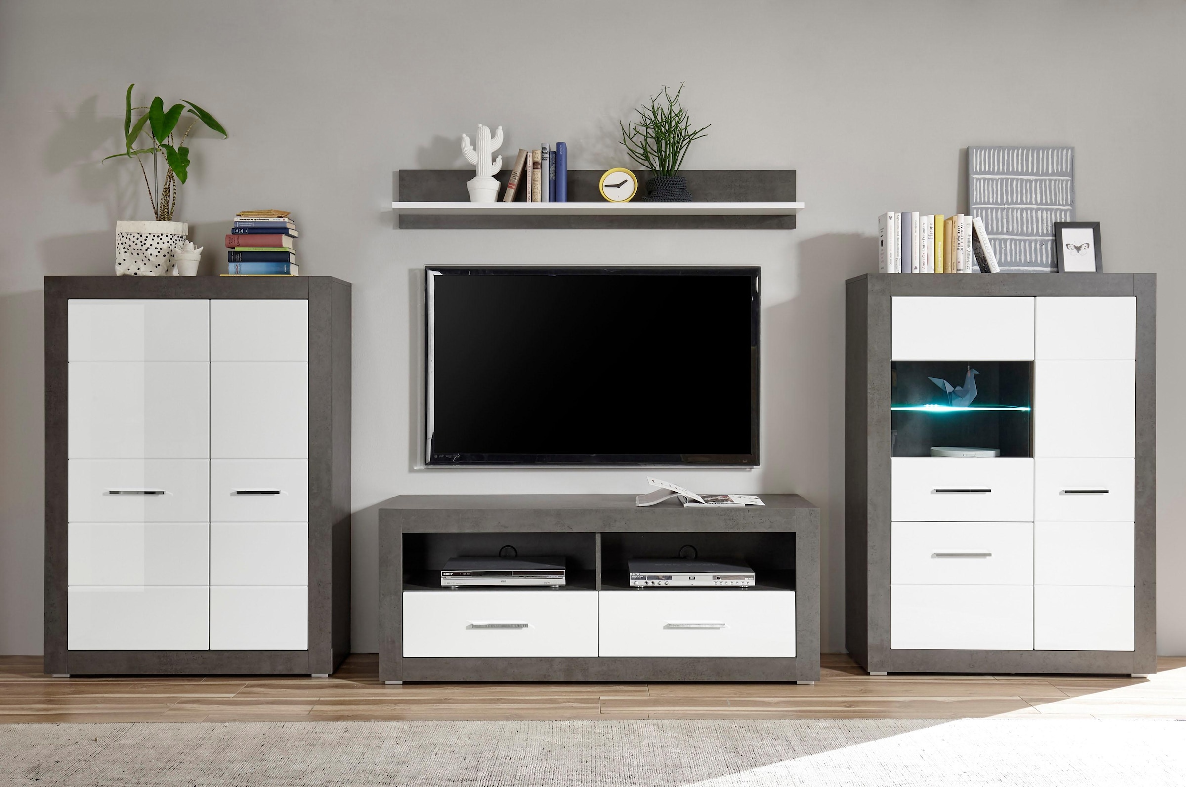 Home affaire Vitrine »Etero« Höhe 142 cm