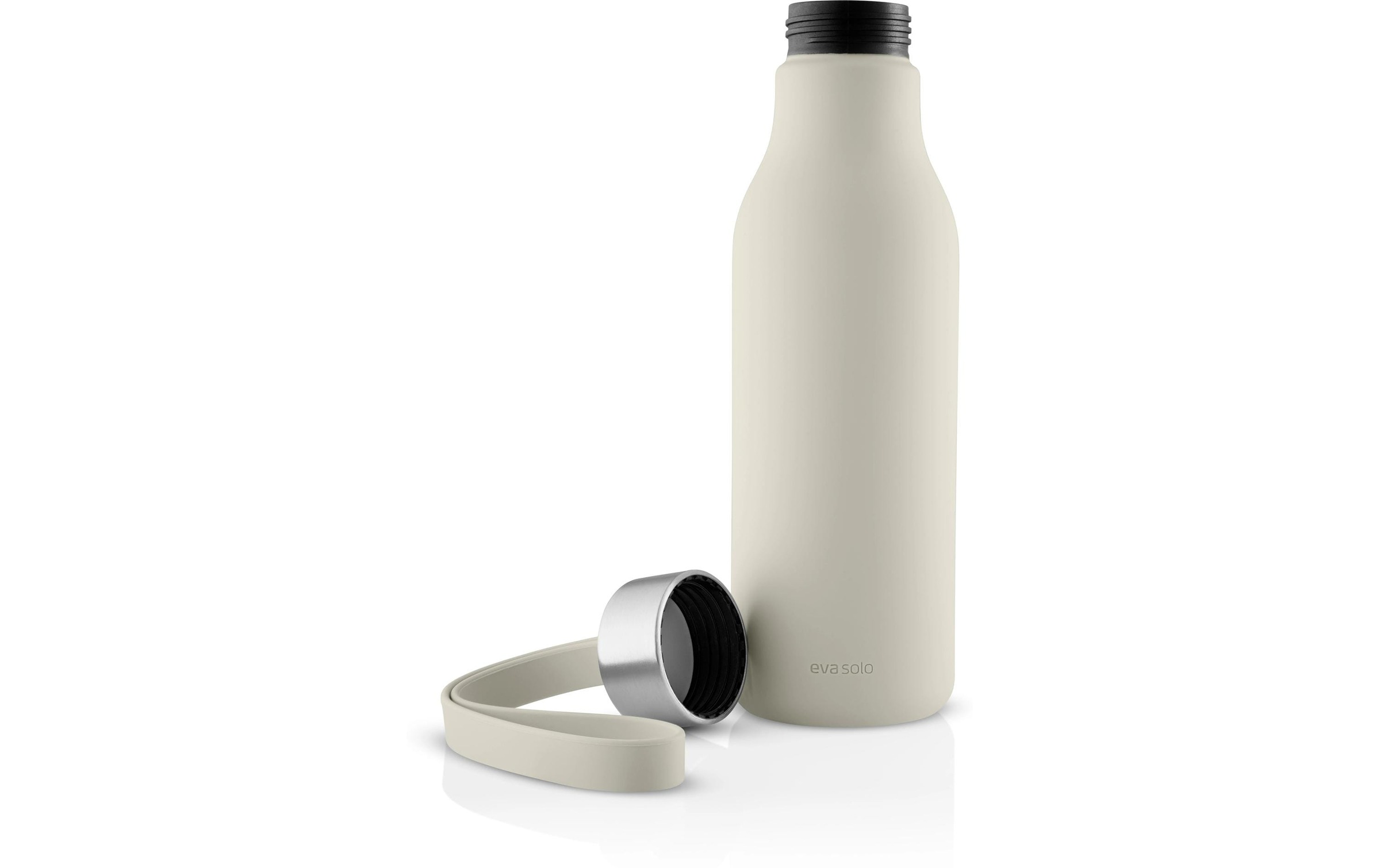 Eva Solo Distributeur de savon »Citadel 250 ml« Praktischer Duschspender aus Silikon und Edelstahl