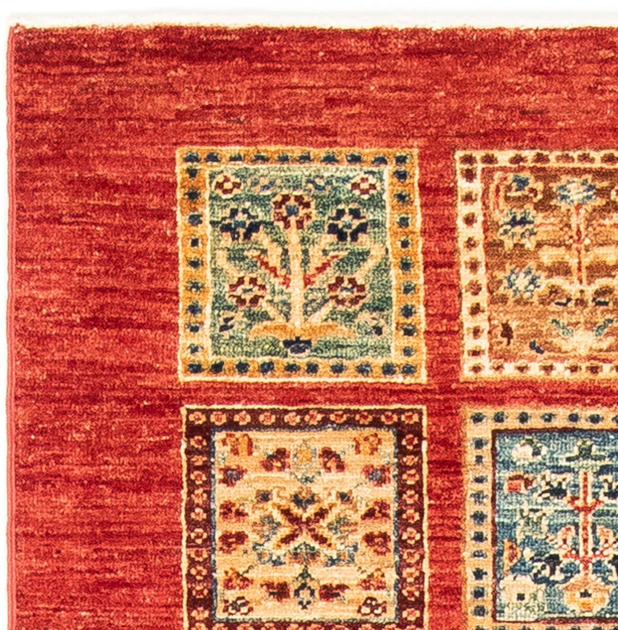 morgenland Orientteppich »Ziegler - 251 x 83 cm - rot«, rechteckig, Wohnzimmer, Handgeknüpft, Einzelstück mit Zertifikat