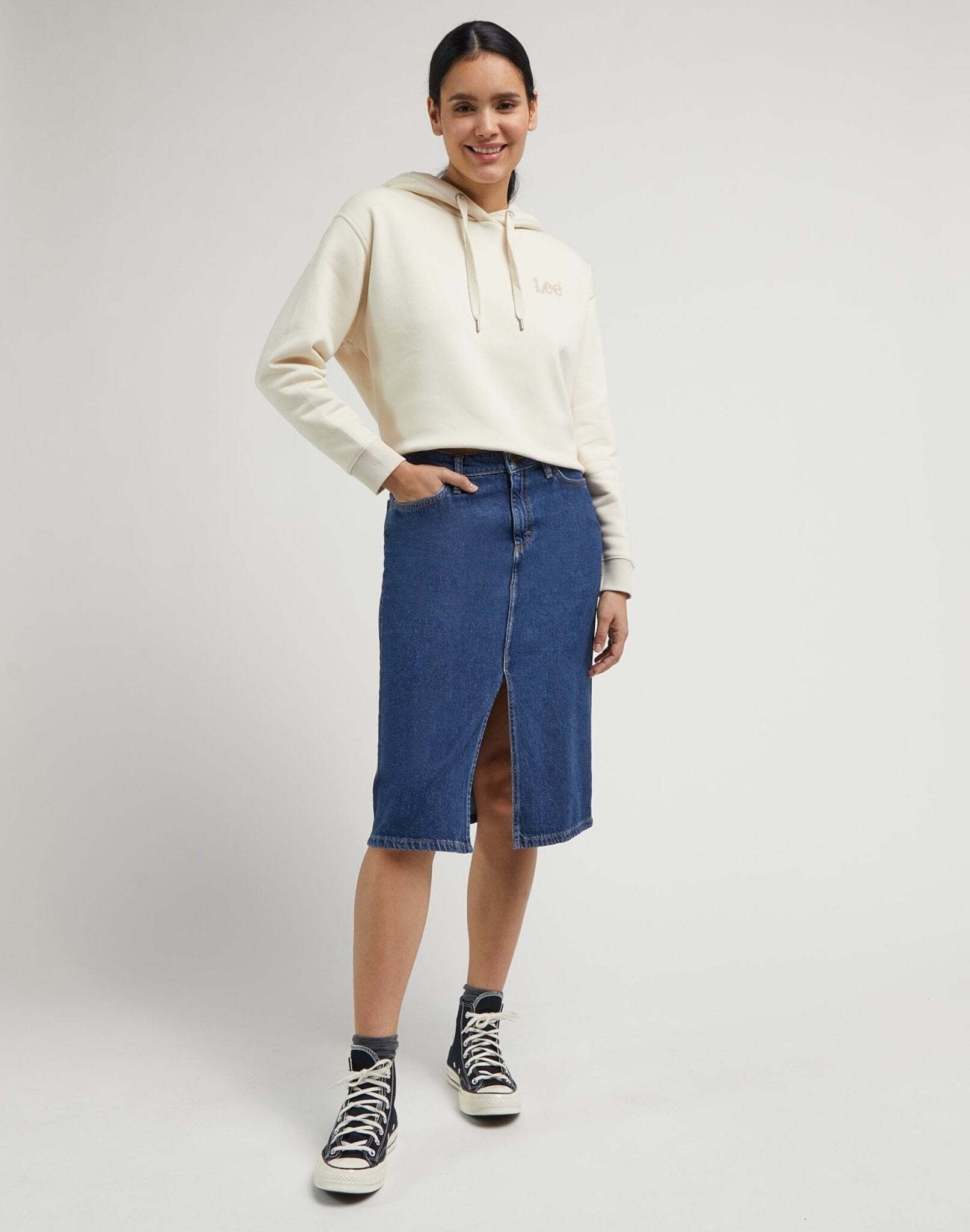 Lee® Kapuzenpullover »LEE Kapuzenpullover Essential Hoodie«