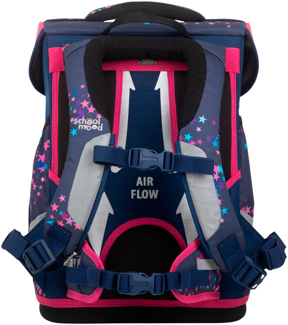 SCHOOL-MOOD® Schulranzen »Champion Pro«, retroreflektierende Flächen