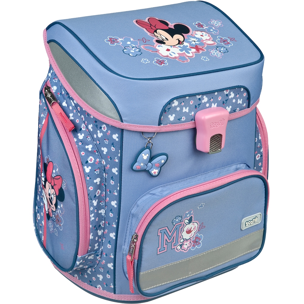 Scooli Schulranzen »EasyFit, Minnie Mouse«, Reflektoren