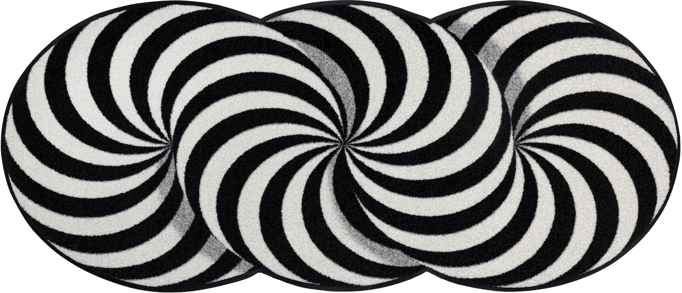 Image of wash+dry by Kleen-Tex Läufer "Infinity Swirl" rechteckig 7 mm Höhe