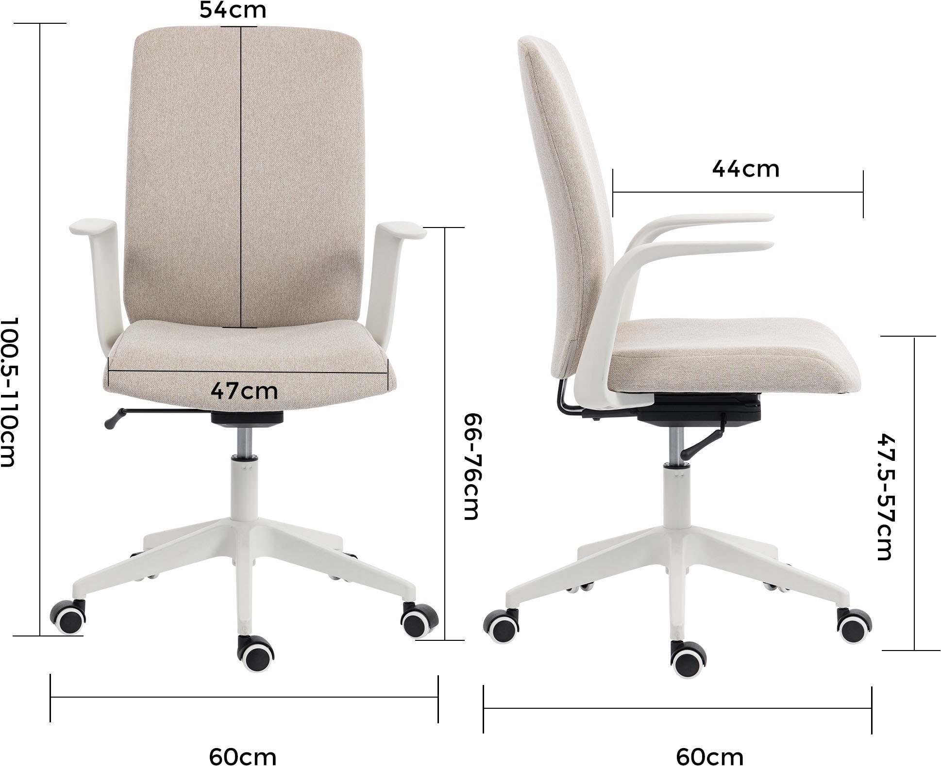 Duo Collection Chaise pivotante »Floris« () 1 cuismécanique Weight Balance - s'adapte à tout poids corporel