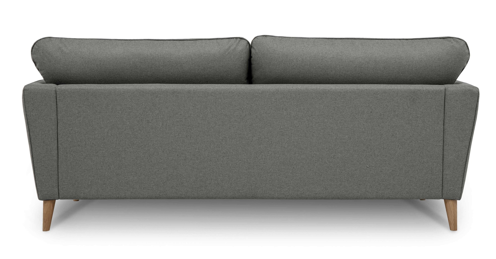 Home affaire 3-Sitzer »MARSEILLE 3er Sofa 206 cm, Cord, Flachgewebe, Struktur, Webstoff« Massivholzbeine Eiche, Landhausstil, Wellenunterfederung