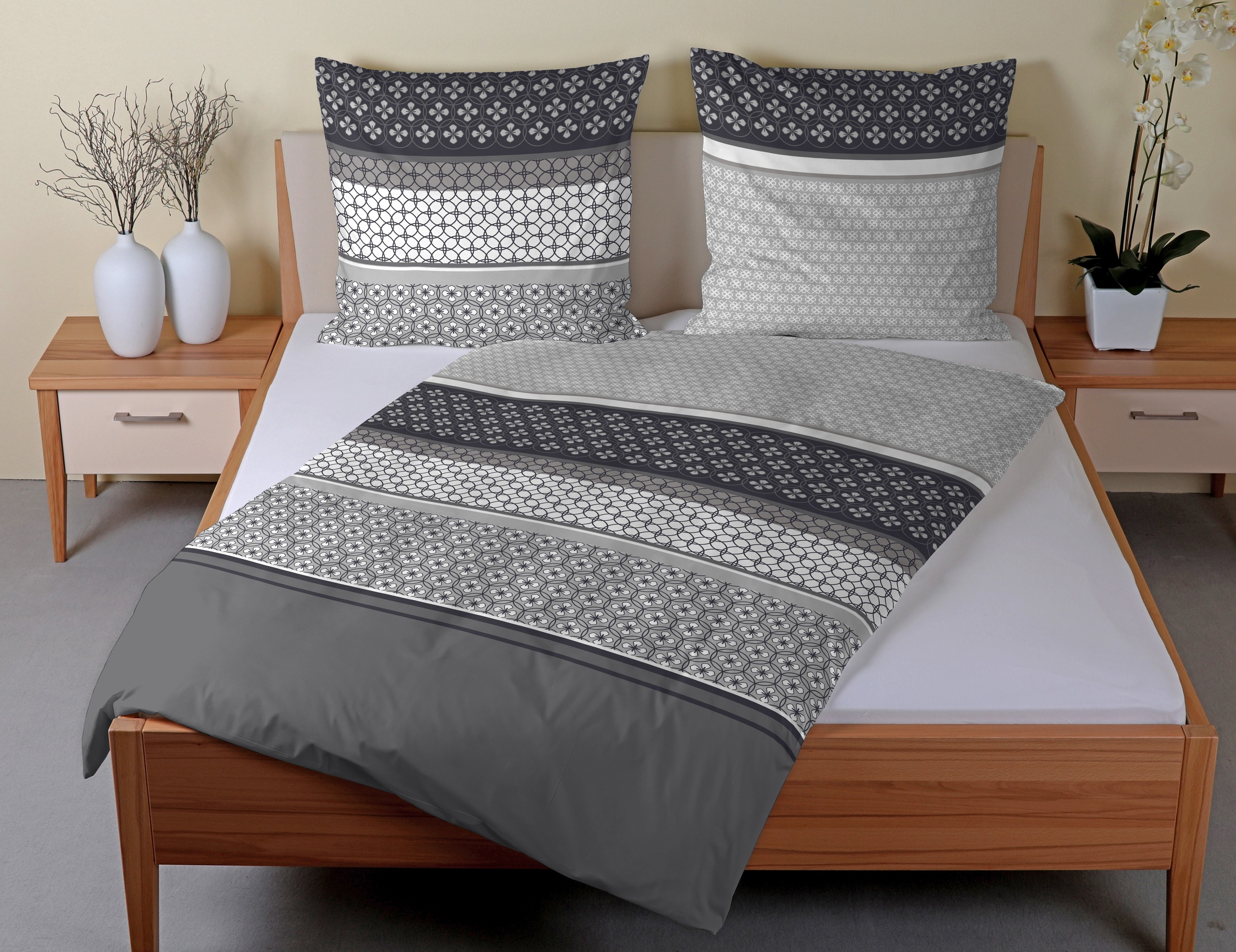 CASATEX Bettwäsche "Poupy" 2 Stk. elegant und trendig