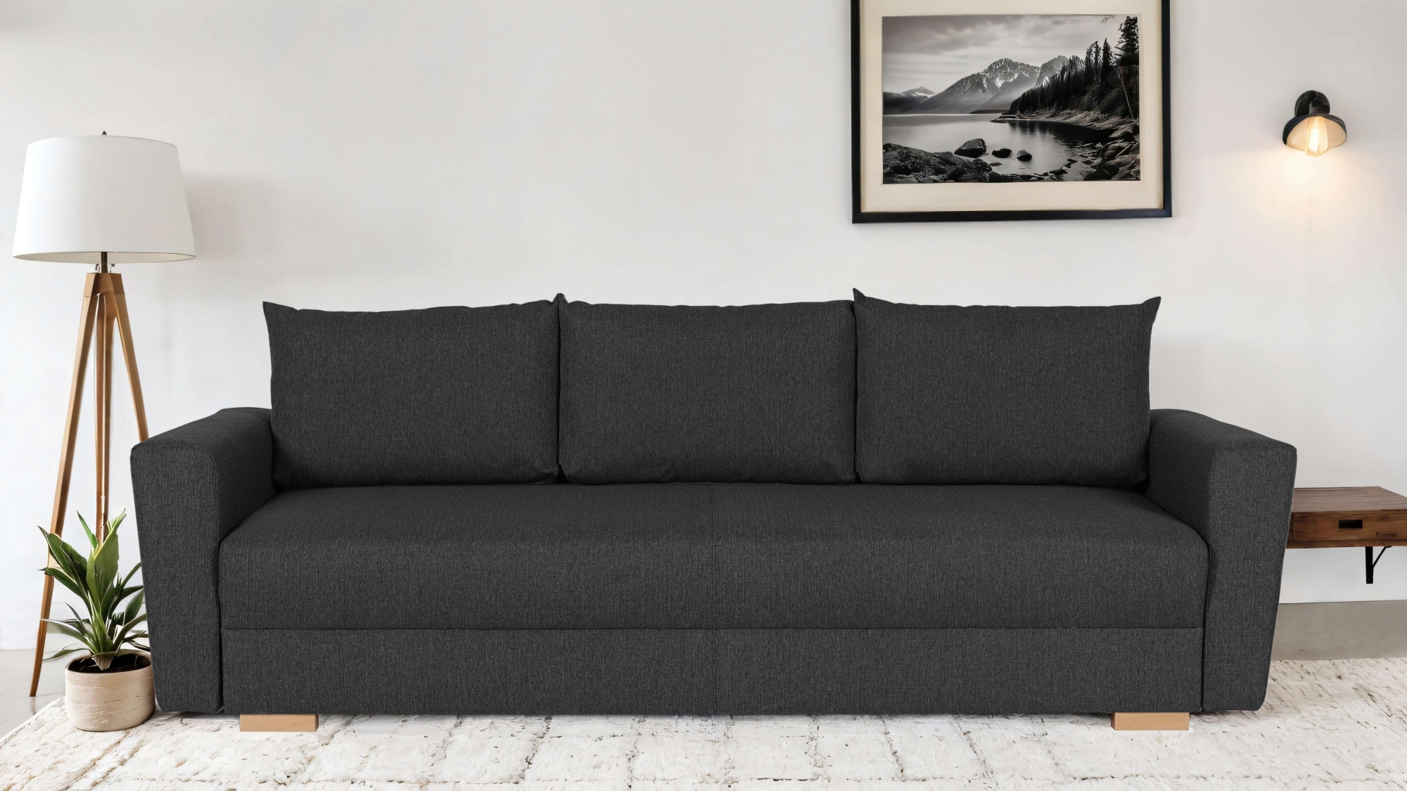 Image of Home affaire 3-Sitzer "MAGHERA 230 cm - OTTO. Verlässliche Qualität." Schlafsofa, Bettkasten, pflegeleicht