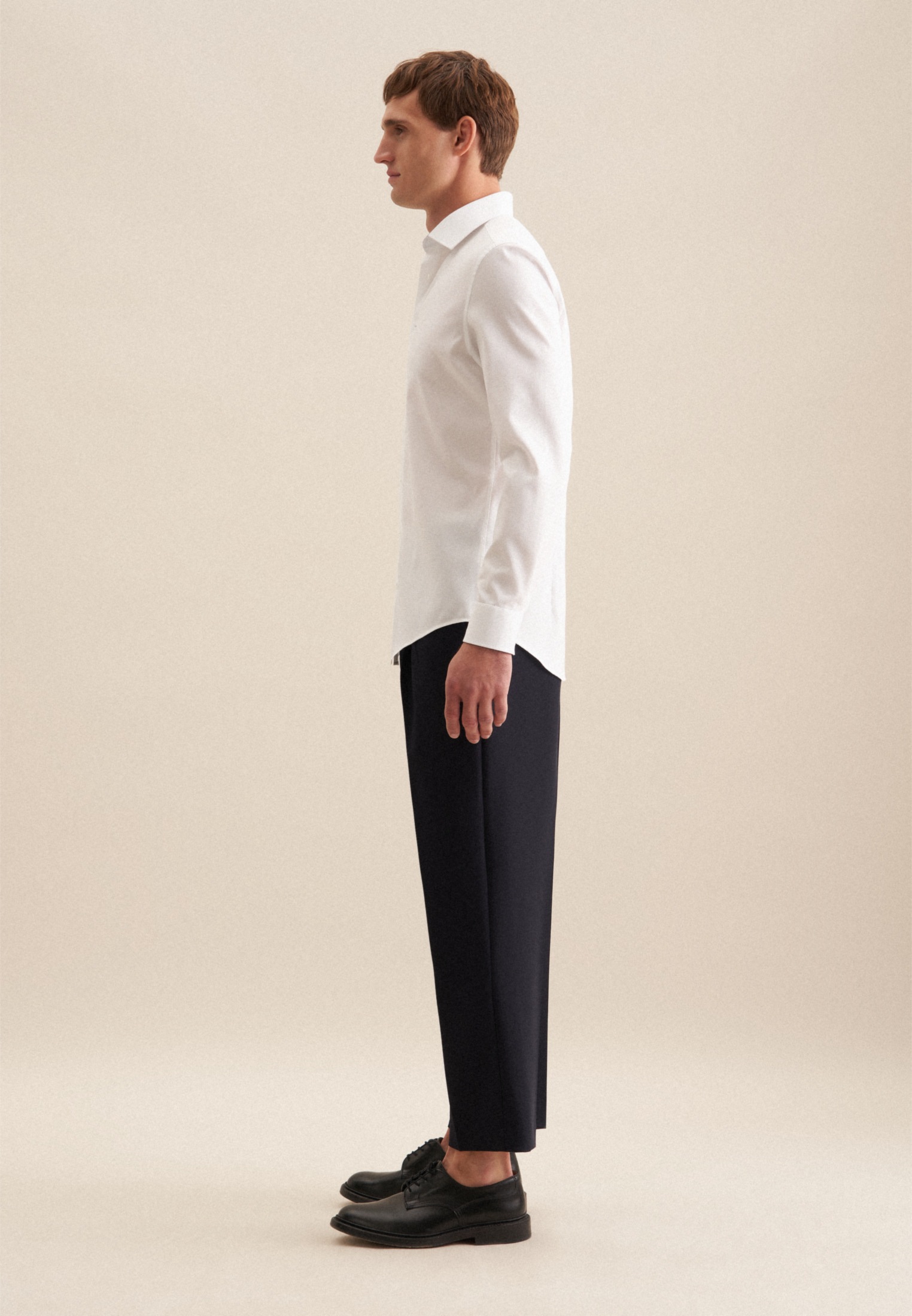 seidensticker Businesshemd »Slim« Slim 1/1 Kentkragen Kleinmuster