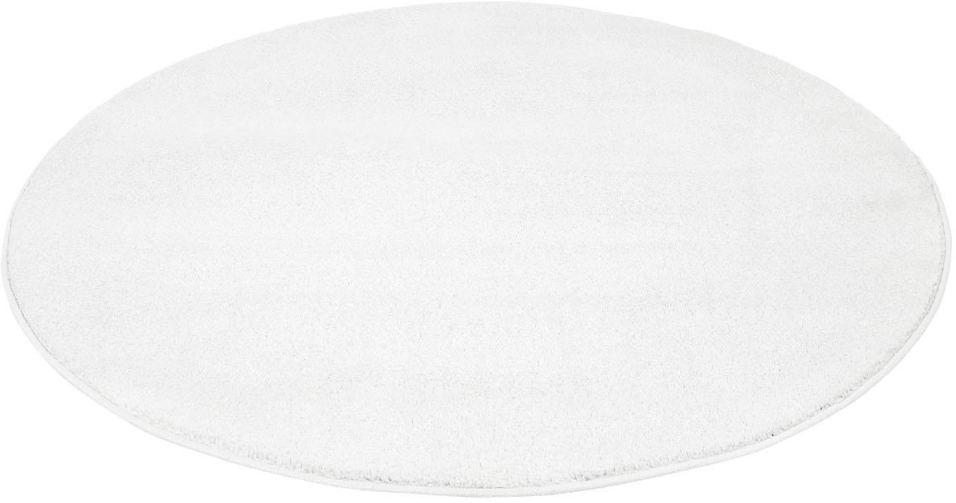 Image of Carpet City Teppich »Moda Soft 2081«, rund, 11 mm Höhe, Kurzflor, Uni Farben, Weicher Flor, Wohnzimmer, Schlafzimmer, Kinderzimmer bei Ackermann Versand Schweiz