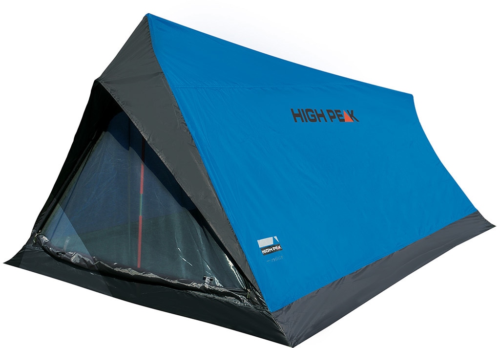 High Peak, Hauszelt »Minilite« 2 Personen Set, mit Transporttasche, blau, B/H/L: 120cm x 90cm x 200cm, Hauszelt