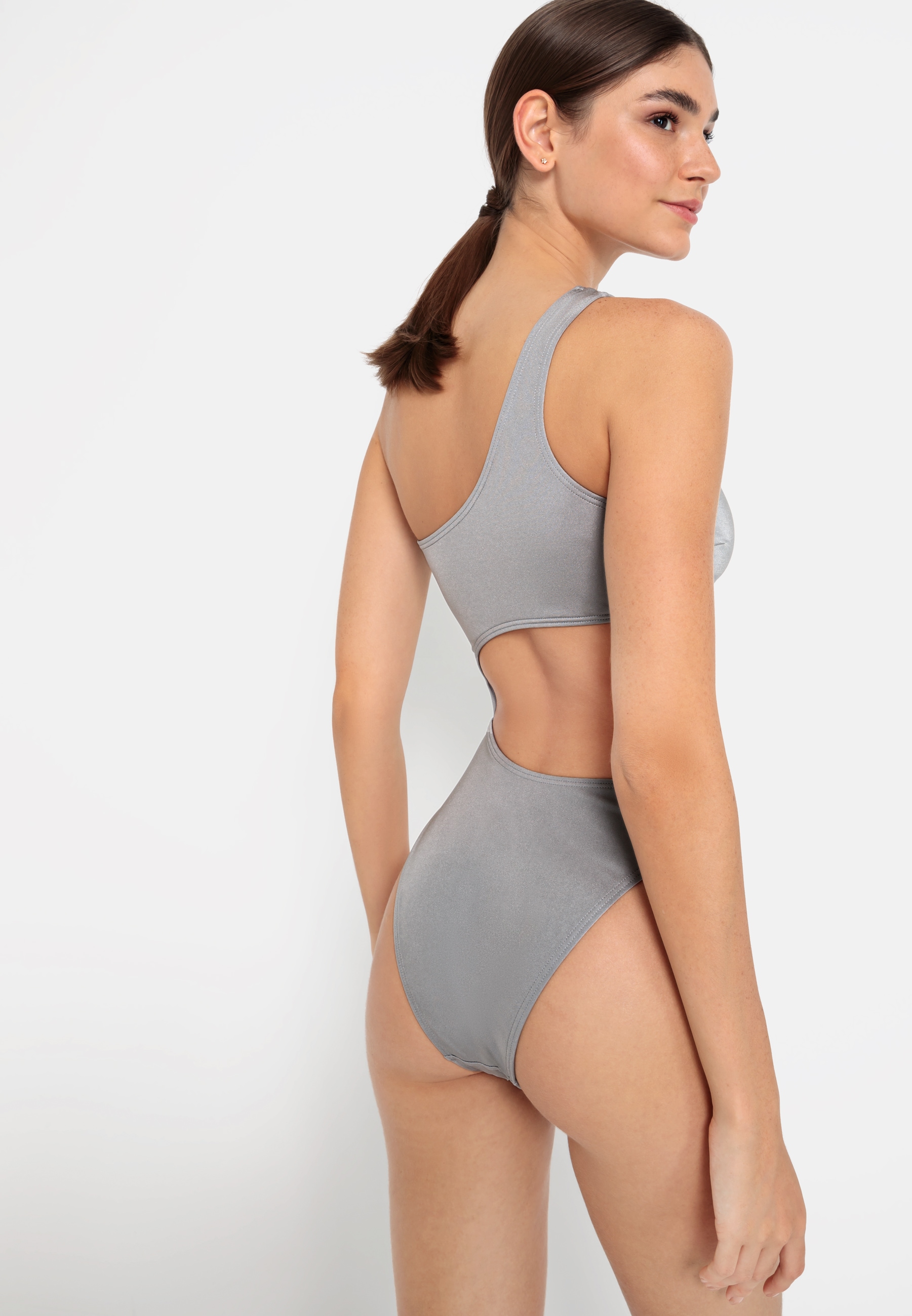 LSCN by LASCANA Monokini »Nele« mit glänzender Beschichtung