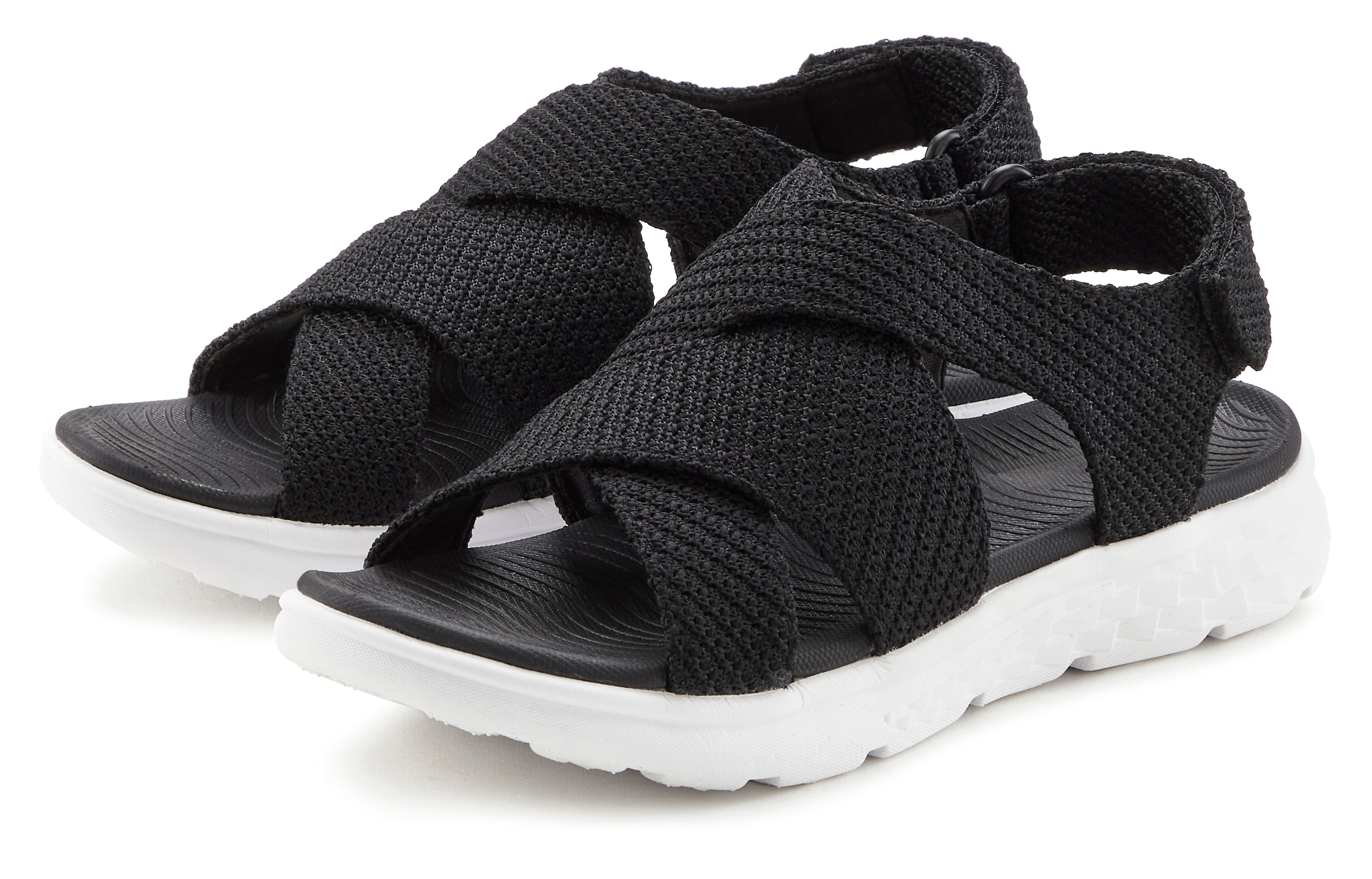 Image of Vivance Sandale "Sandalette, Sommerschuh, offener Schuh" NEU mit Klettverschluss VEGAN