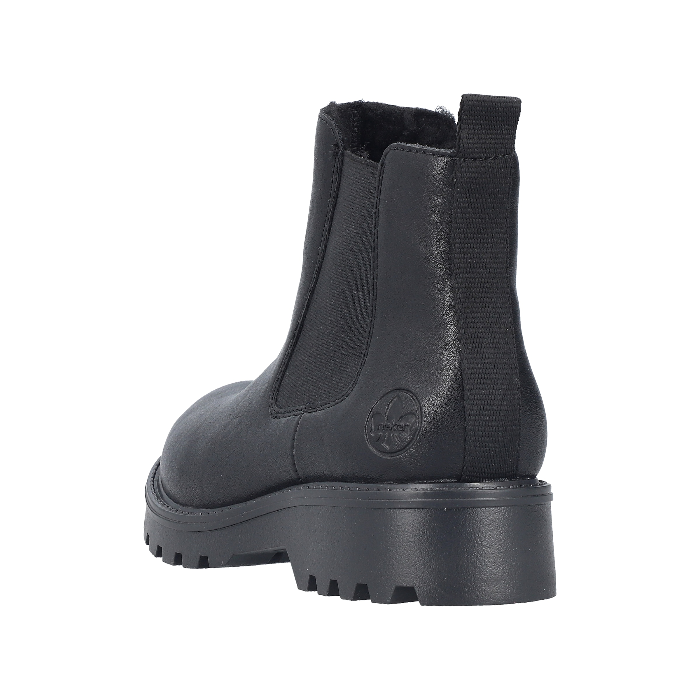 Rieker Bottines chelsea  bottines, bottines courtes, talon bloc, avec doublure chaude et douillette