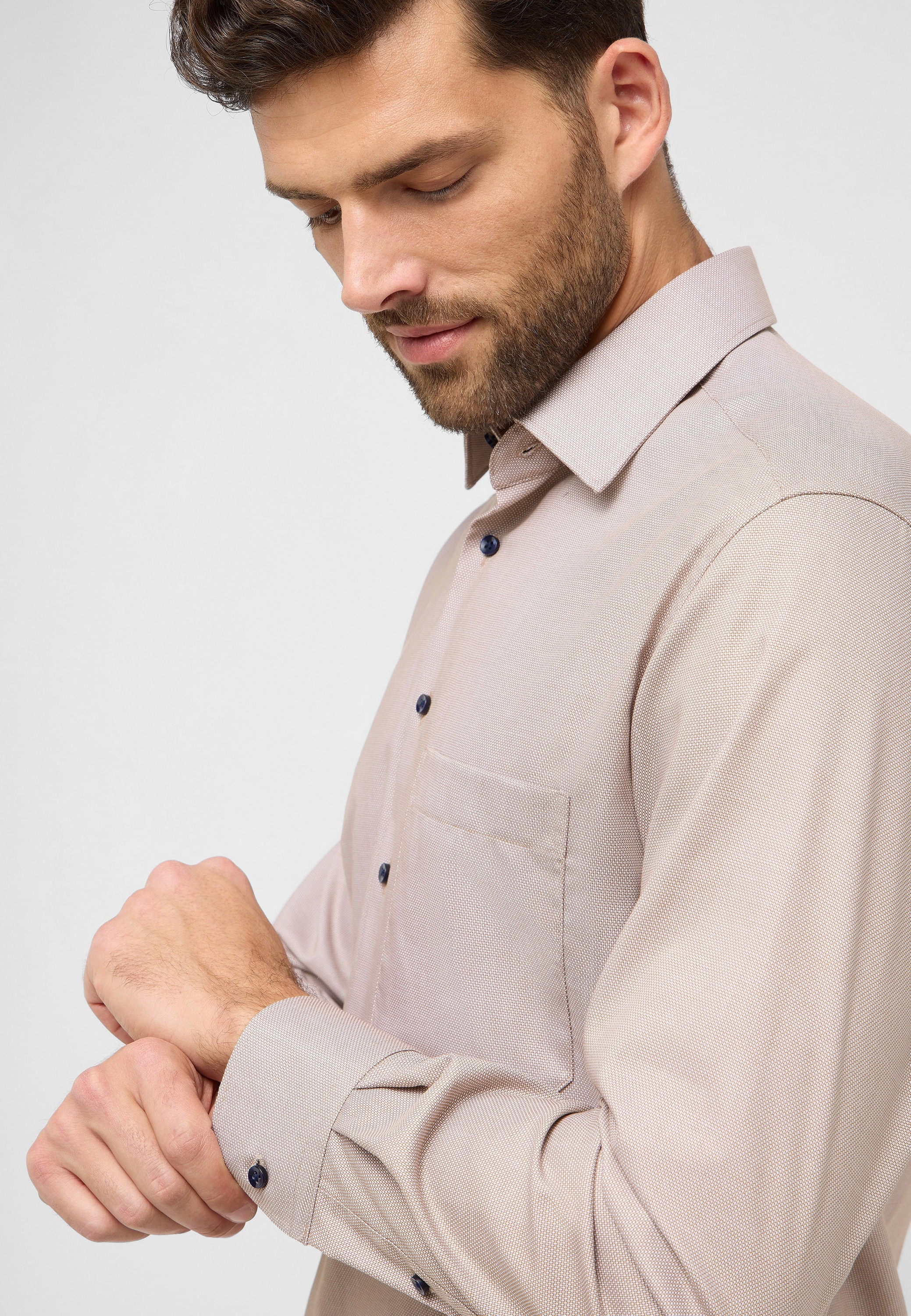 Eterna Langarmhemd »COMFORT FIT«, NON IRON (bügelfrei)