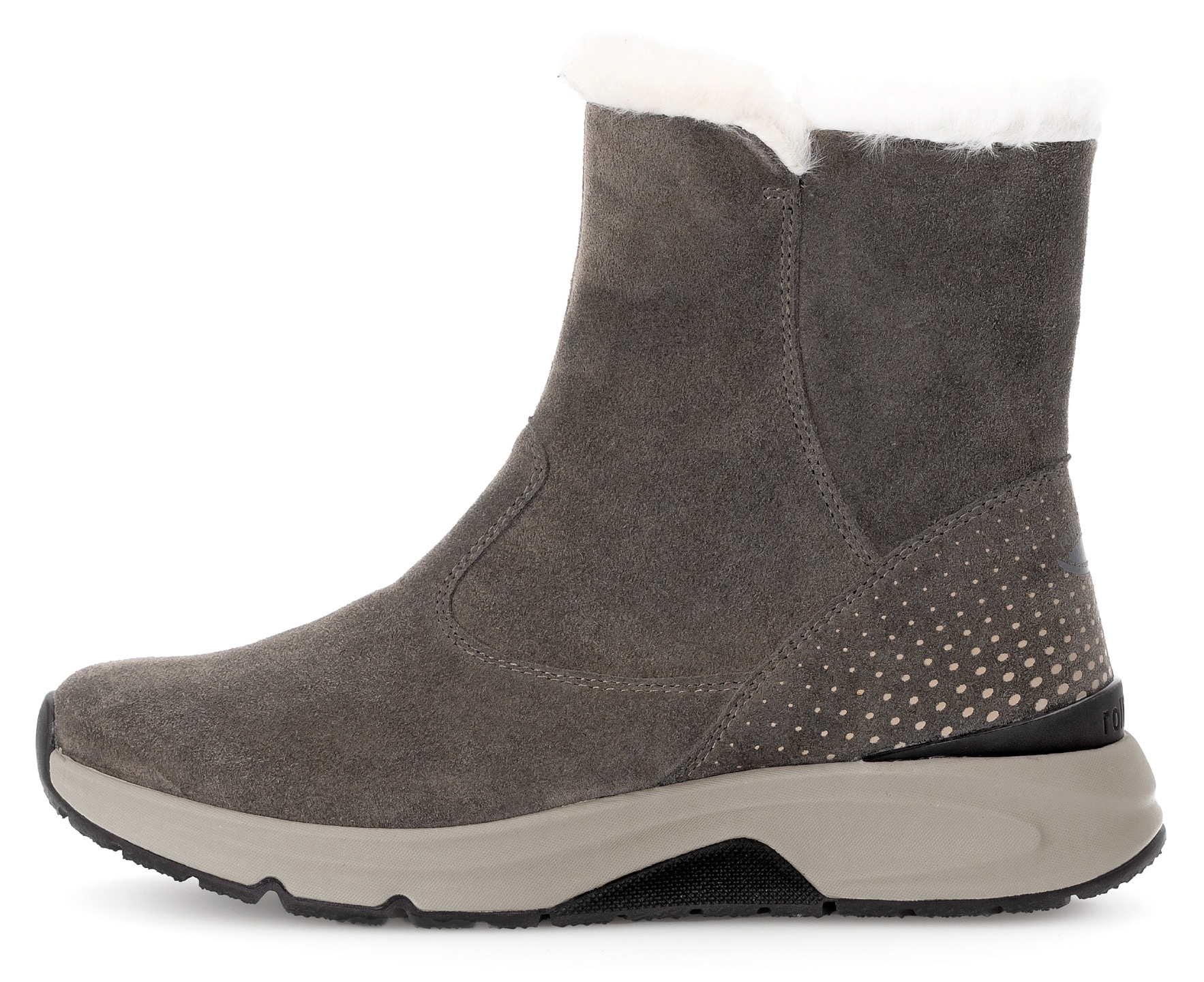 Gabor Rollingsoft Winterboots, Keilabsatz, Stiefelette mit der typischen rollingsoft-Laufsohle