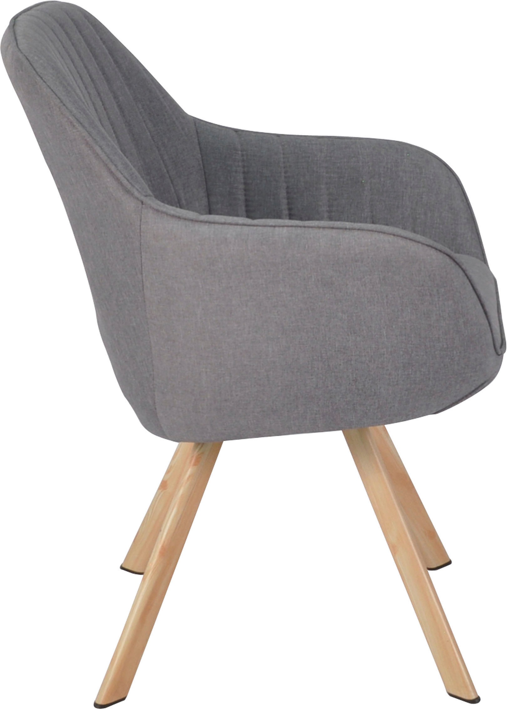 Homexperts Esszimmerstuhl »Carlo«, (Set), 2 St., Webstoff, Drehstuhl, Bezug in Webstoff