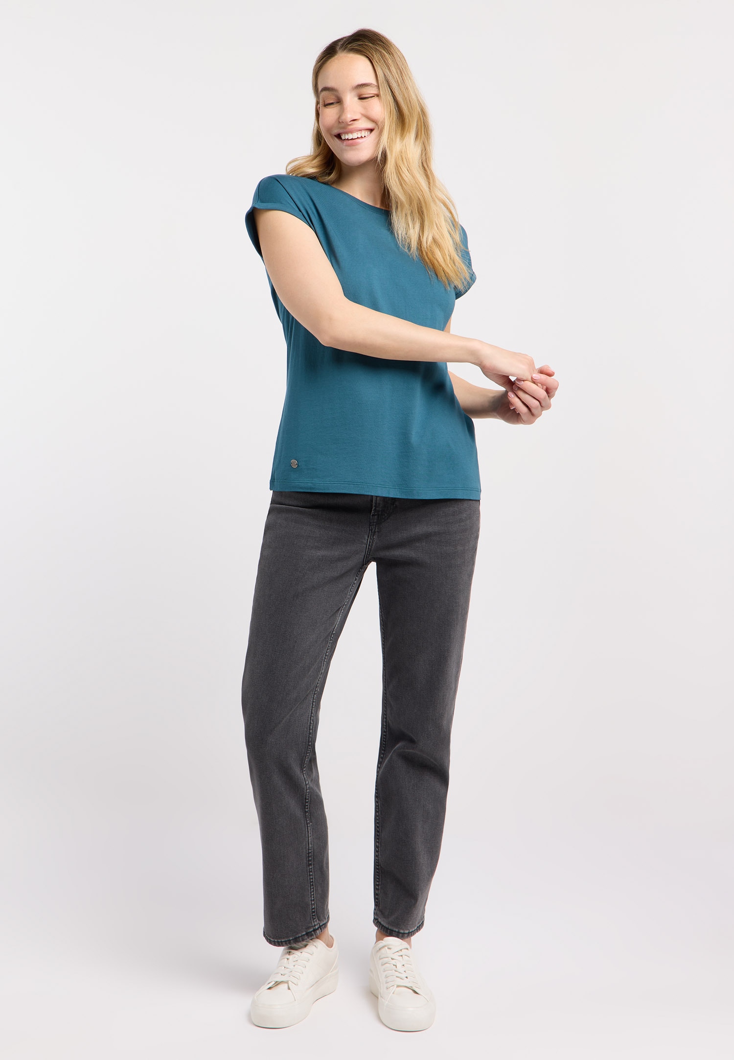 Ragwear Kurzarmshirt »DIONA« Bestseller aus fliessender Baumwoll-Modal-Mischung
