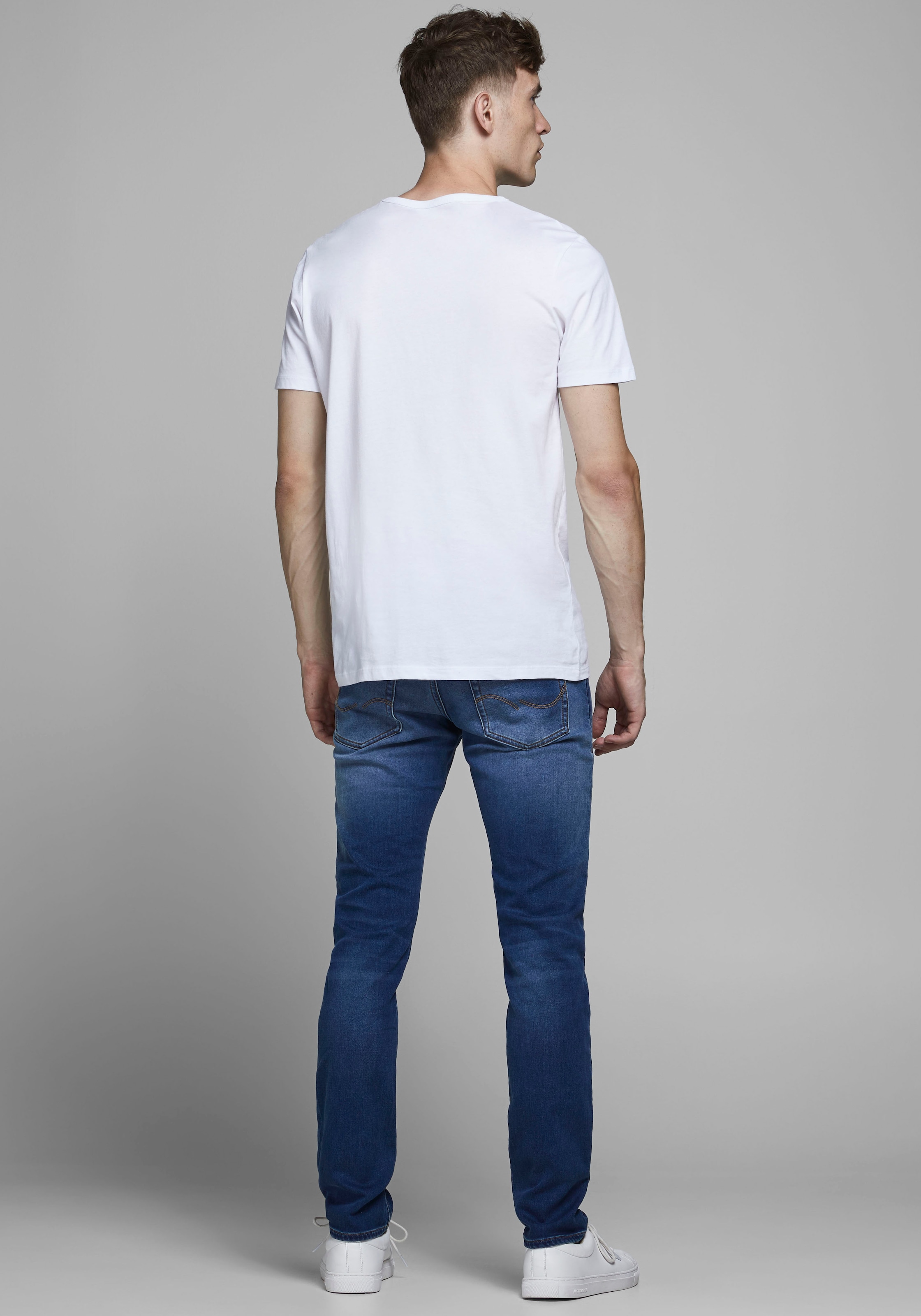 Jack & Jones Slim-fit-Jeans »JJIGLENN JJORIGINAL«