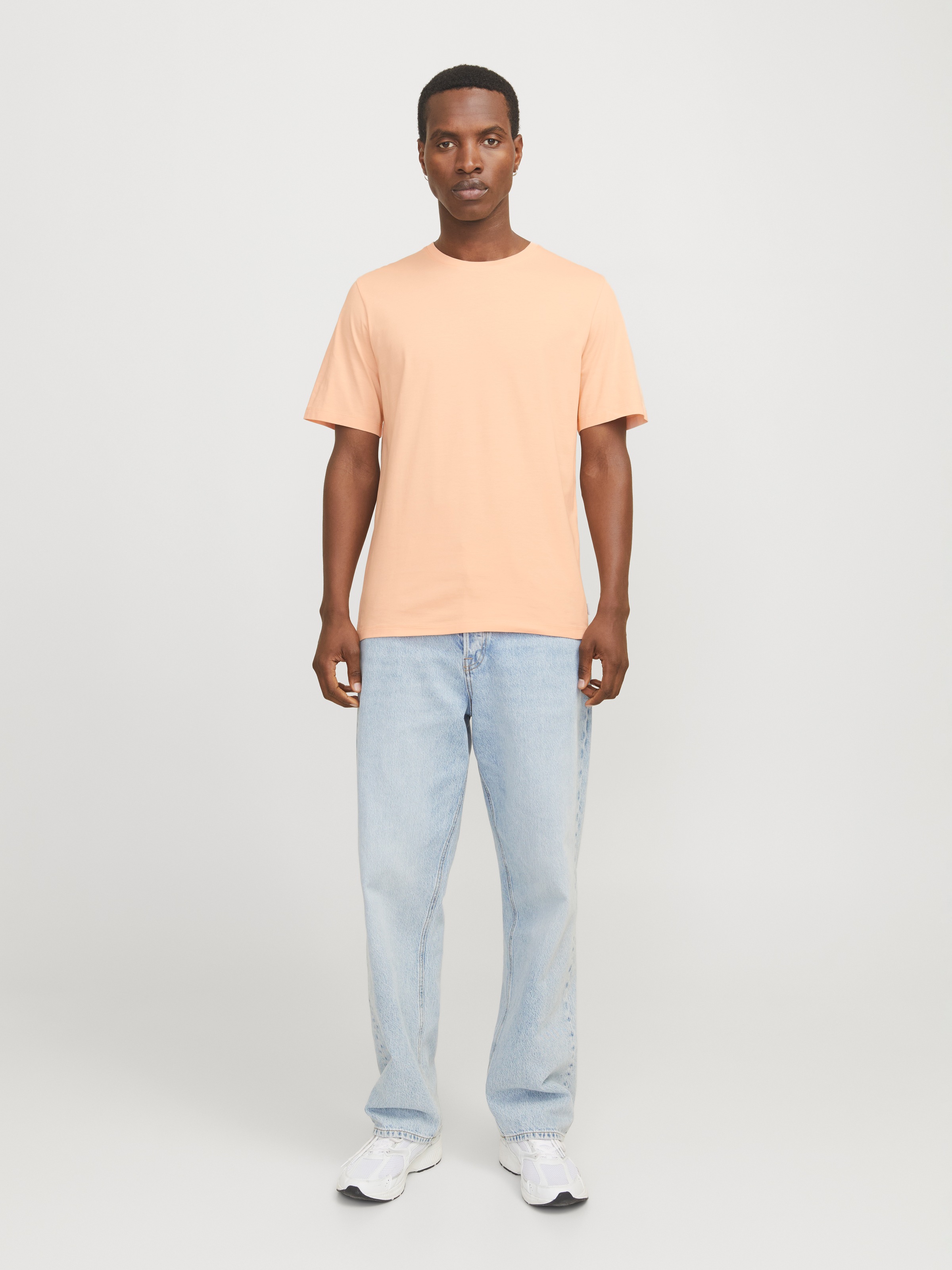 Jack & Jones Rundhalsshirt »JJEORGANIC BASIC TEE SS O-NECK NOOS« mit Rundhalsausschnitt