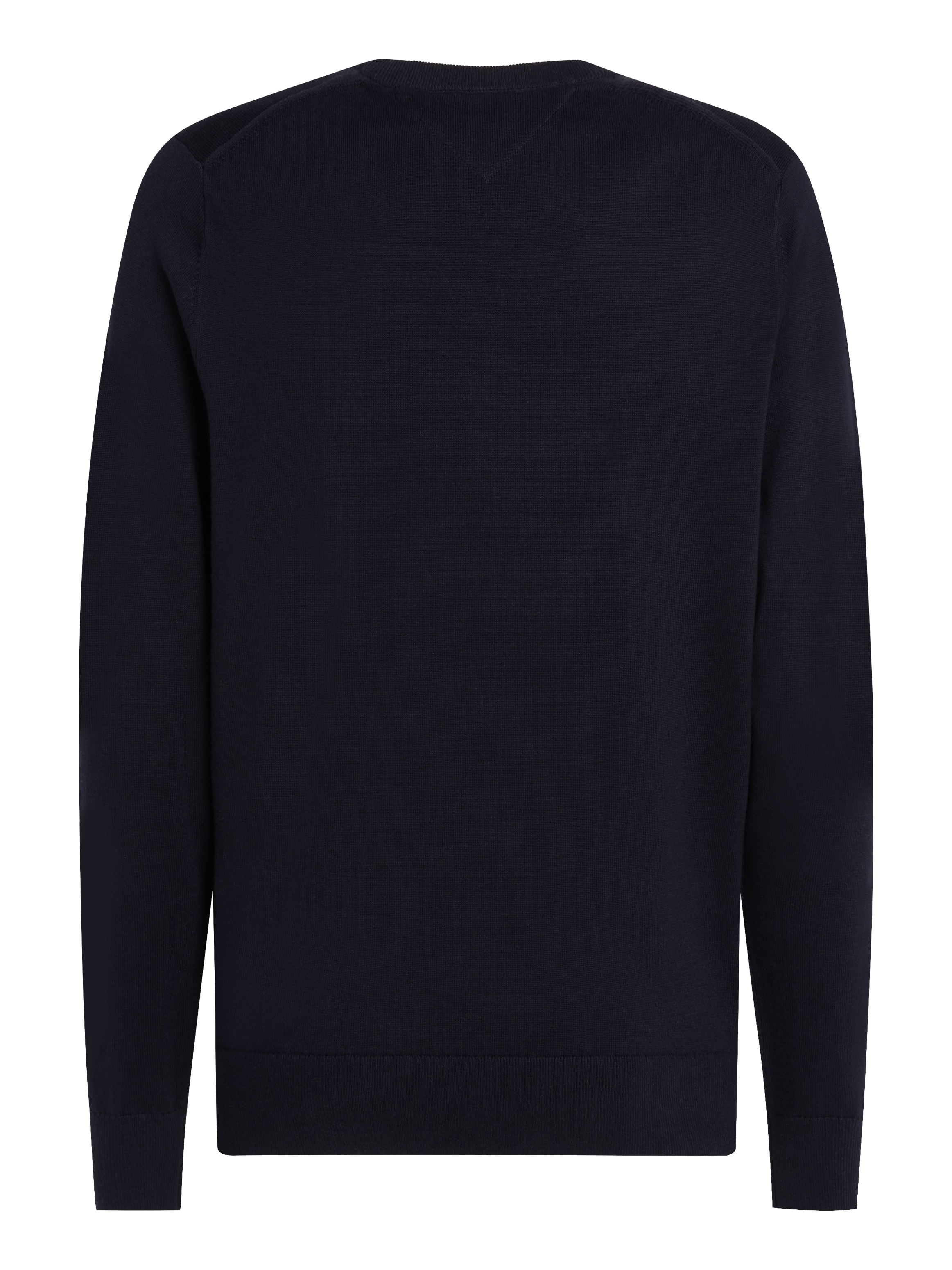 Tommy Hilfiger Rundhalspullover »ESSENTIAL COTTON CREW NECK«, 100% Baumwolle Crewneck Regular Fit Premium Mode
