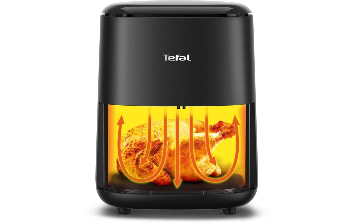 Tefal Heissluftfritteuse »Easy Fry Compact EY1458CH Schwarz«, 1300 W