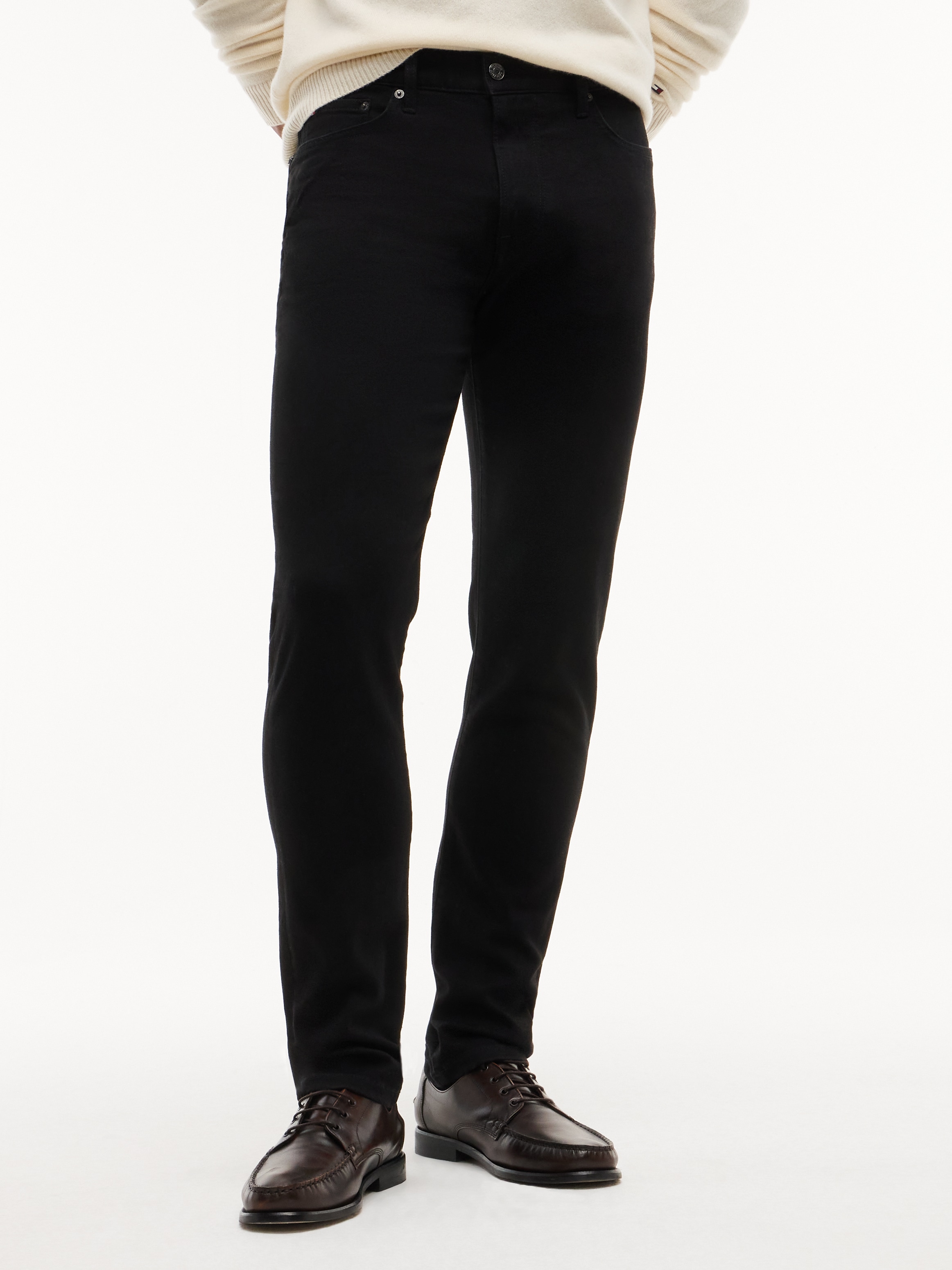 Image of Tommy Hilfiger Slim-fit-Jeans "BLEECKER SLIM CARLO BLACK OD" aus Stretch-Denim