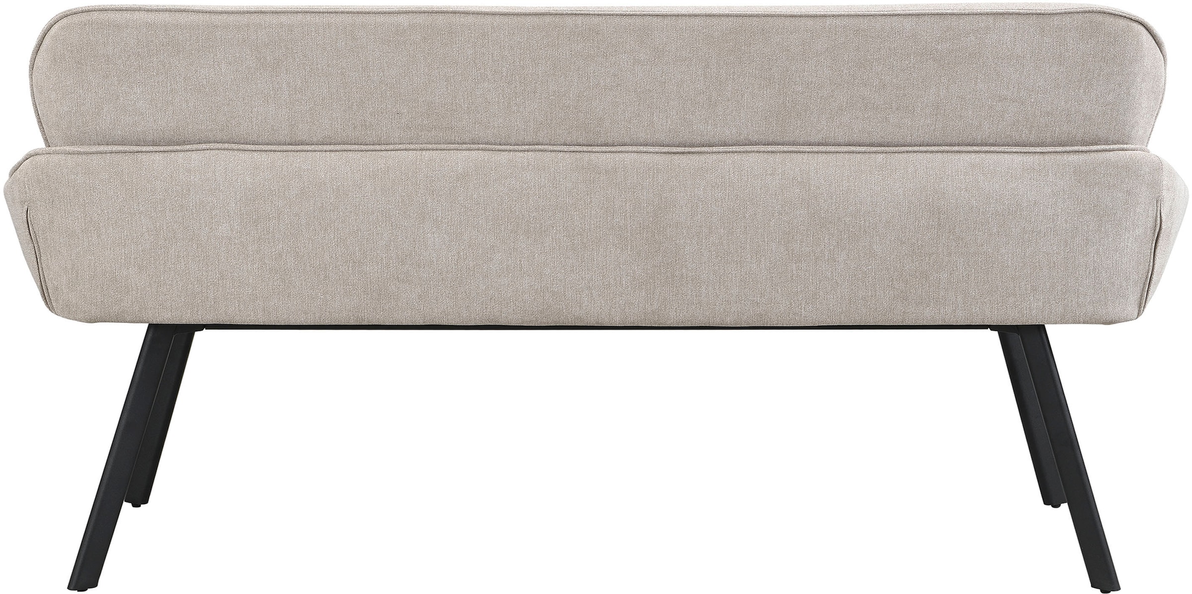 byLIVING Banc »Rico« 1 cuis tlg. gemütliche Esszimmerbank in 140 oder 160cm, hochwertiger Stoffbezug