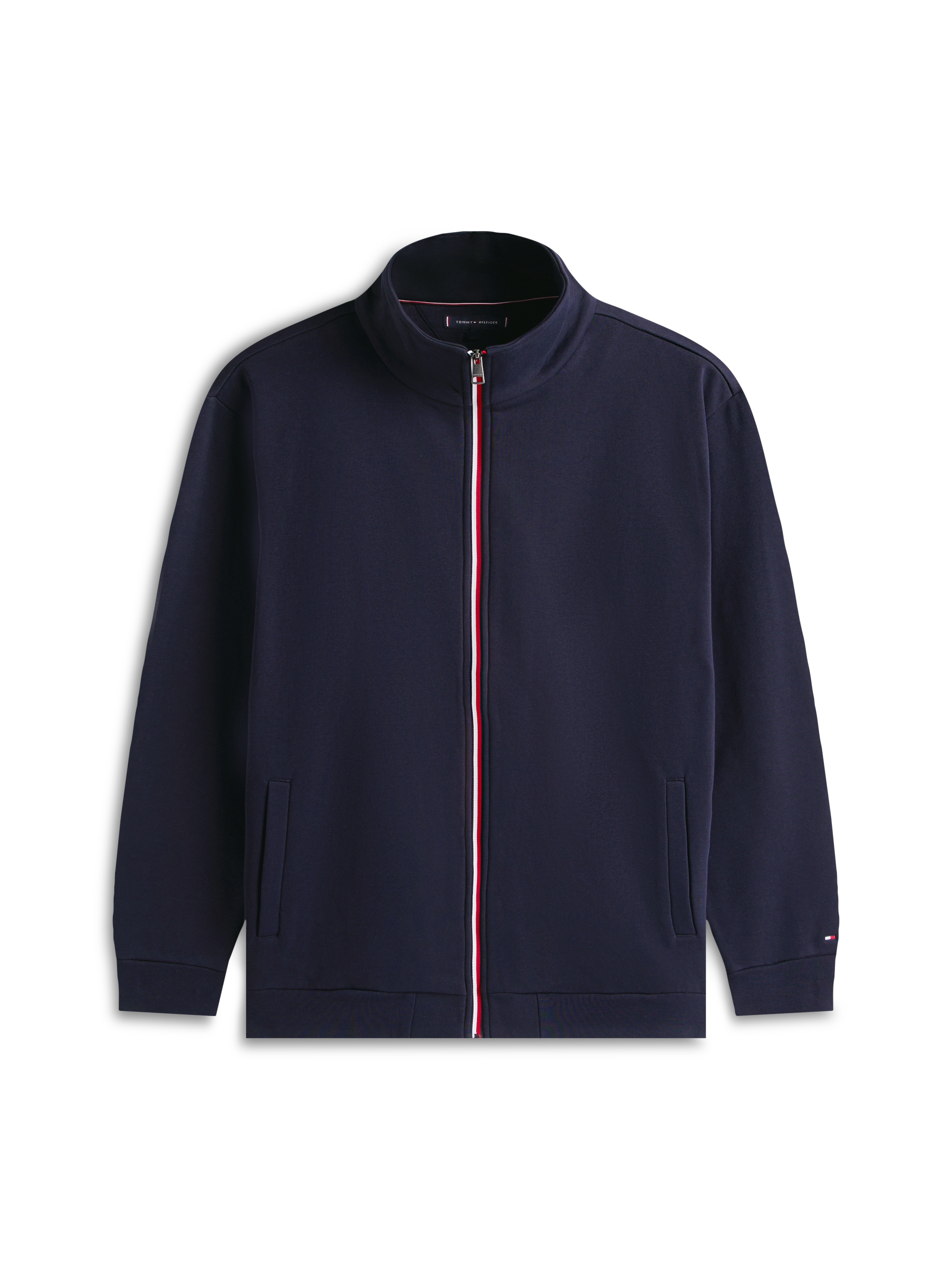 Tommy Hilfiger Big & Tall Sweatjacke »GLOBAL STRIPE ZIP«, Grosse Grössen