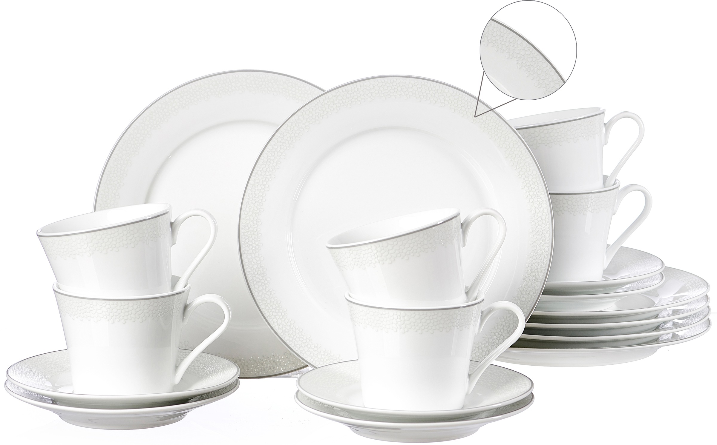 Image of Ritzenhoff & Breker Kaffeeservice »Venezia«, (Set, 18 tlg.), puristisches Design bei Ackermann Versand Schweiz