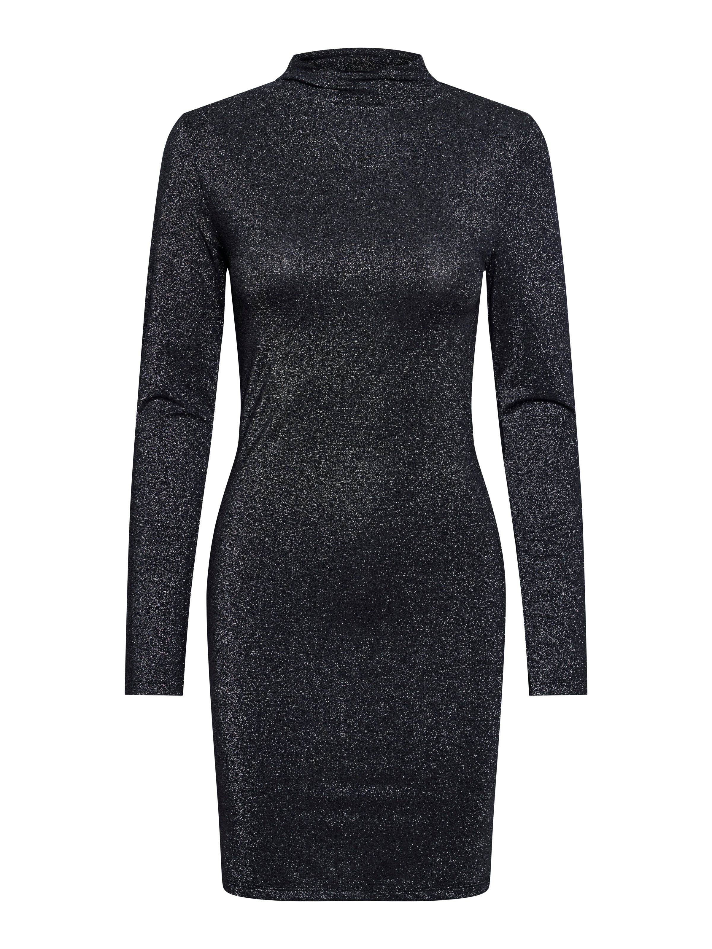pieces Minikleid »PCMONICA LS GLITTER DRESS NOOS«, mit Glitzereffekt