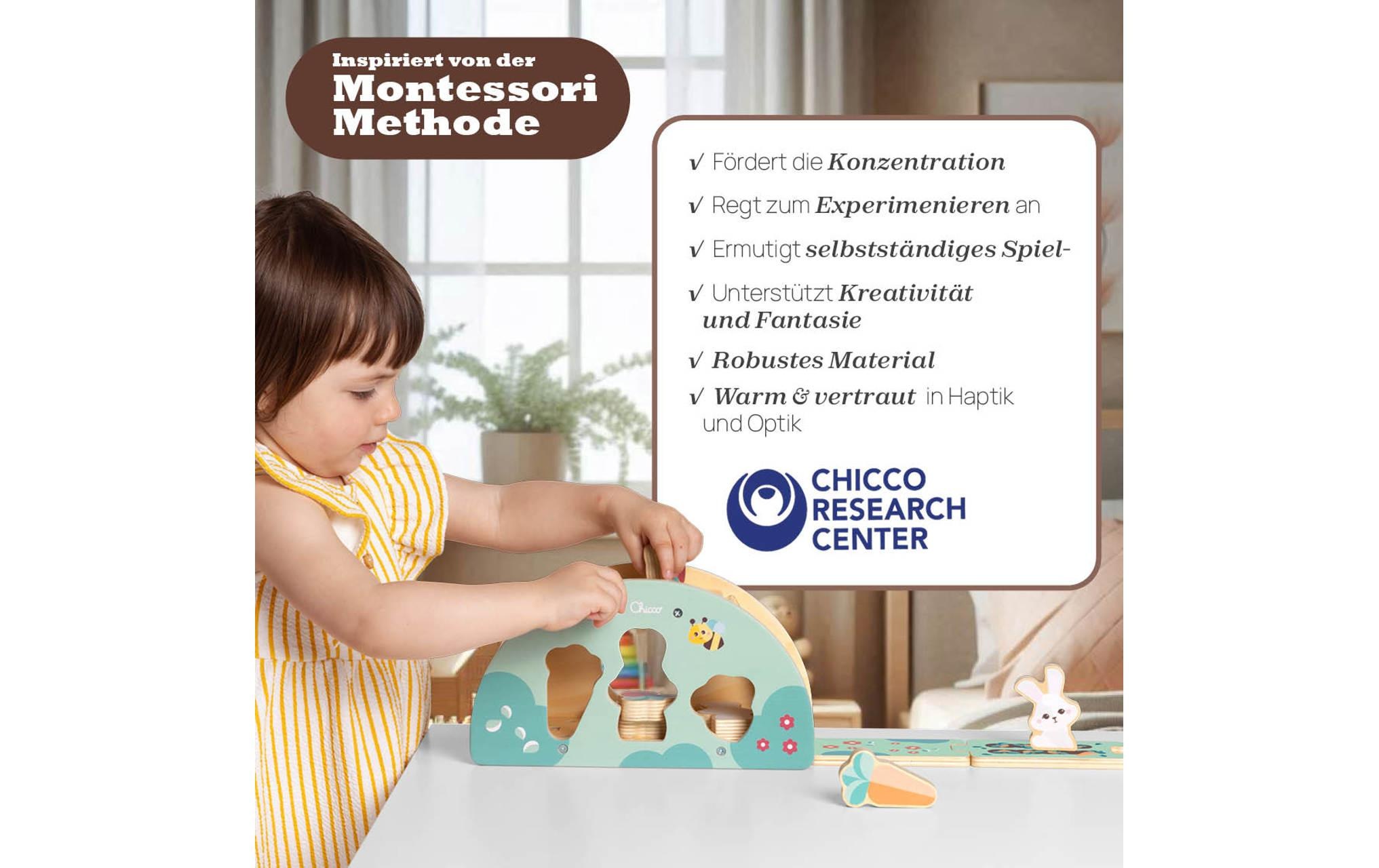 Chicco Steckspielzeug »My Wood Friends – Der«