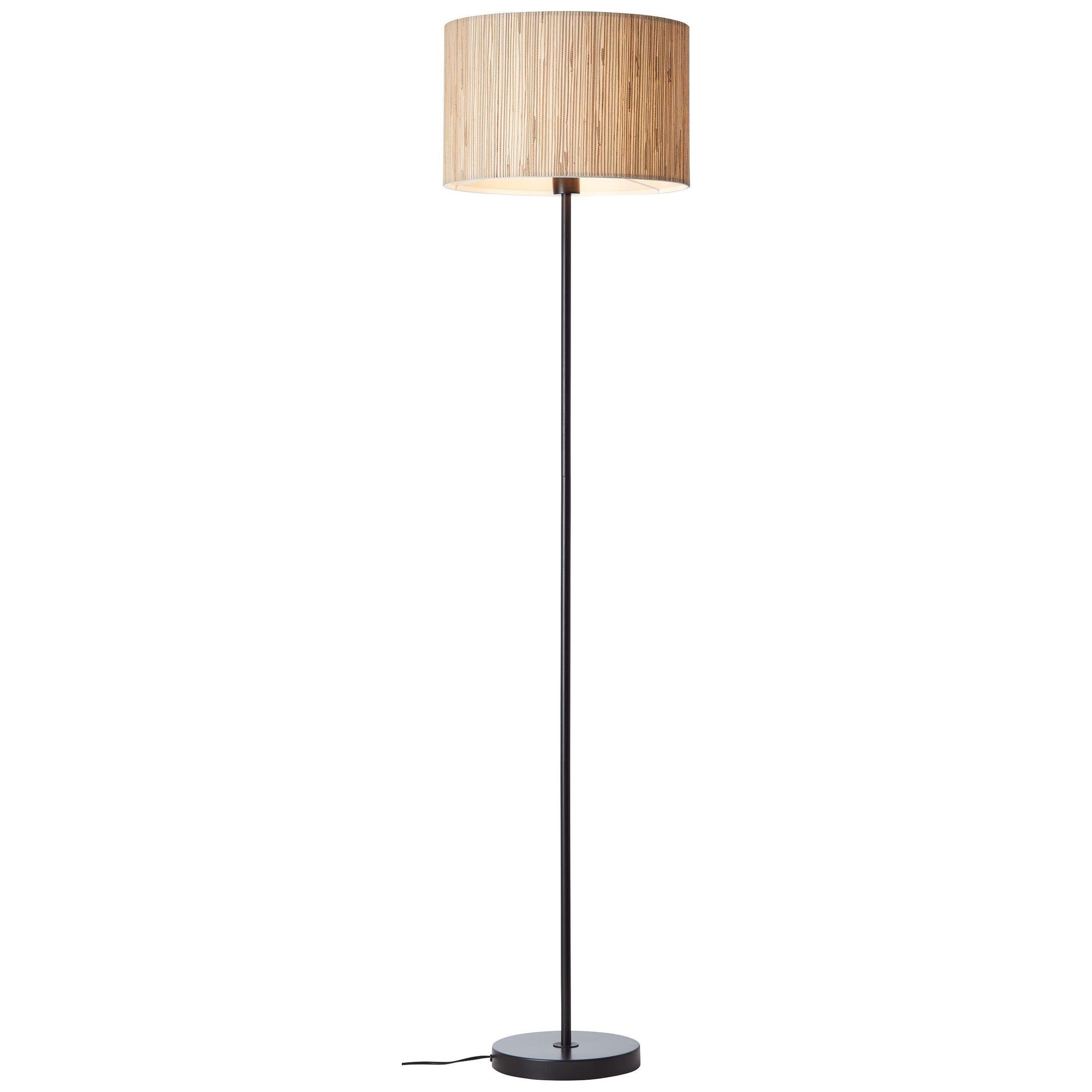 Brilliant Stehlampe »Wimea« 1 tlg. schwarz/natur