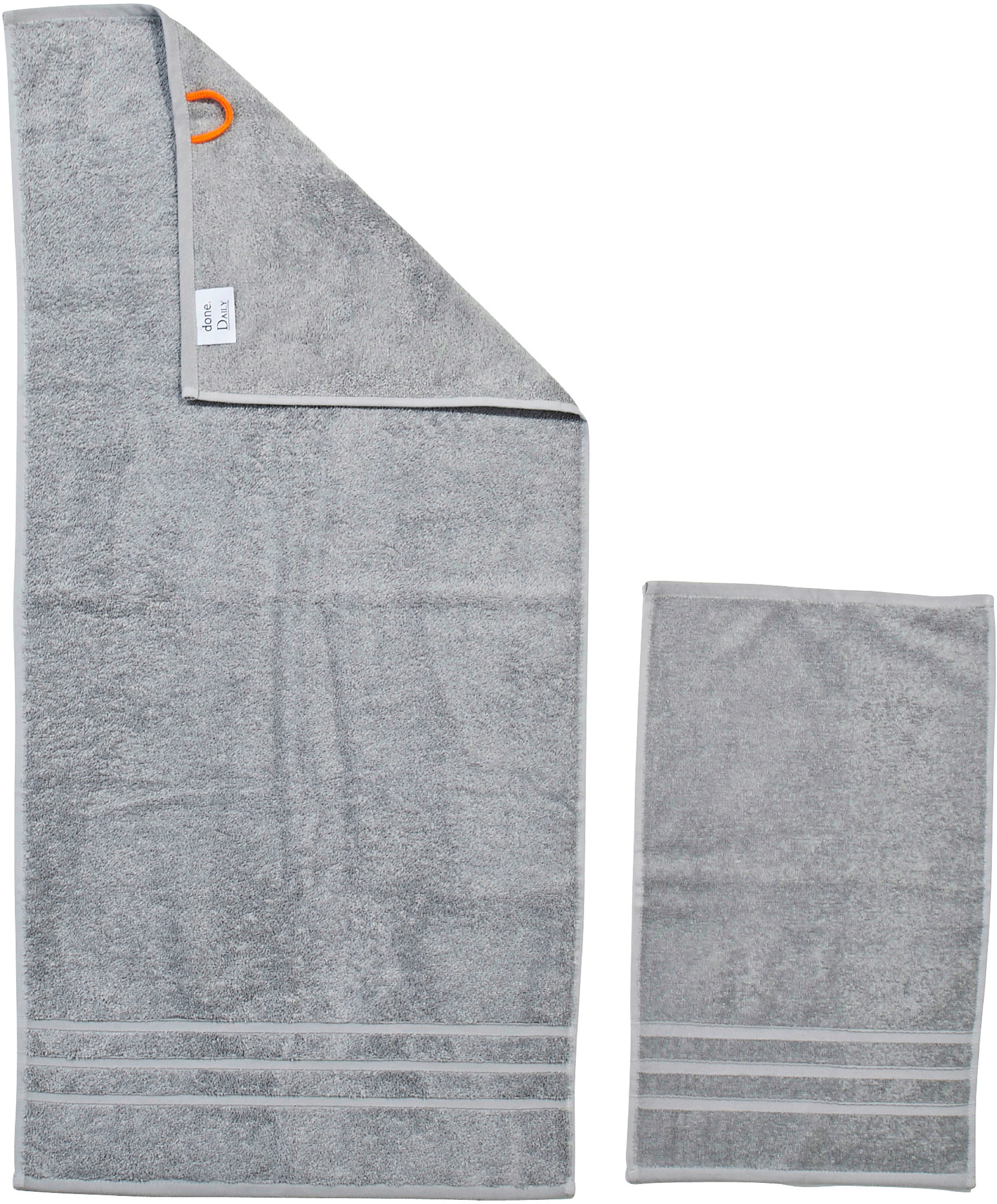 Uni«, Uni-Farben »Daily Handtuch Handtücher, tlg., & 4 kaufen Walkfrottier, 2x done.® Set Gästehandtücher Set, 2x