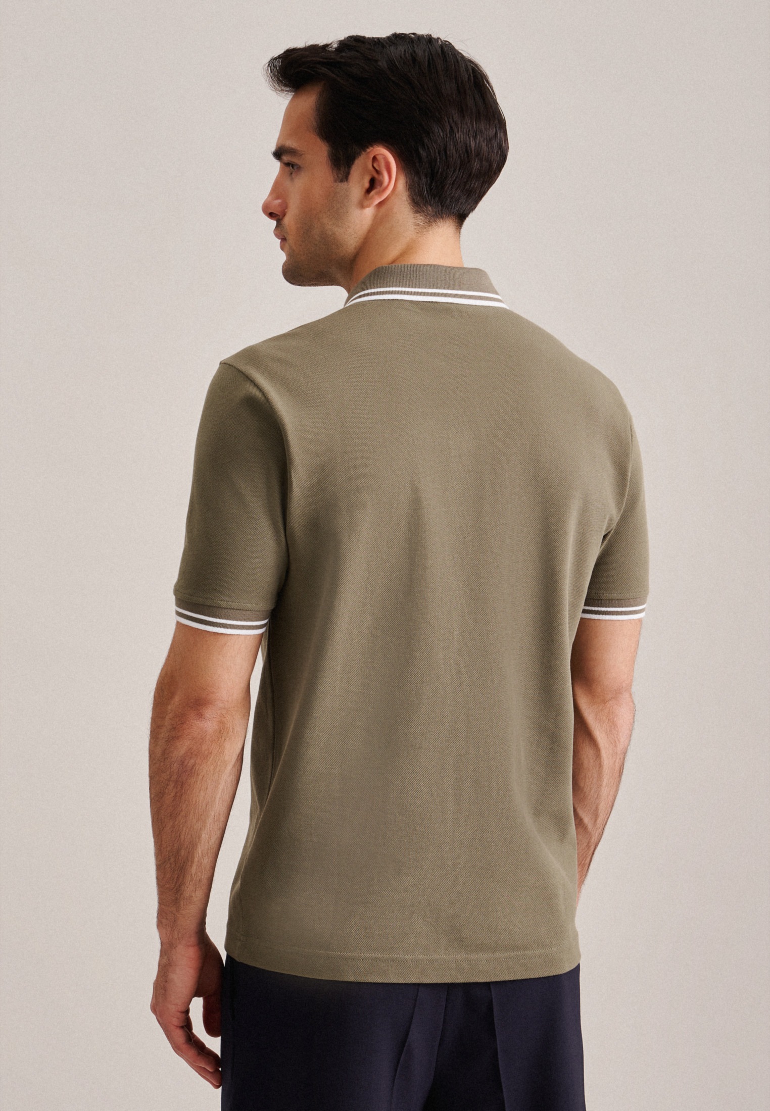 seidensticker Poloshirt »Regular«, Kurzarm Kragen Uni