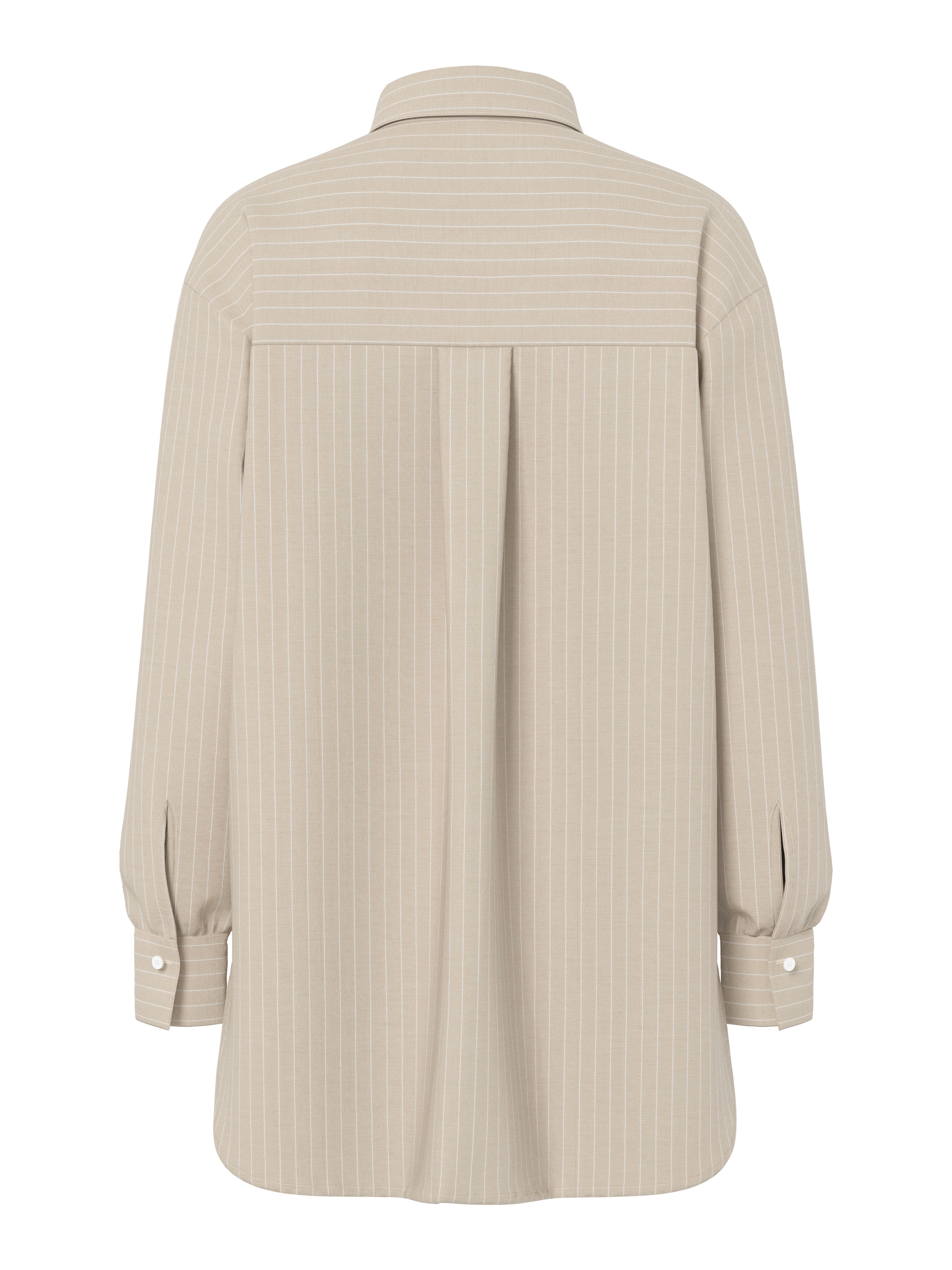 pieces Hemdbluse »PCMELIA LS LOOSE SHIRT WVN NOOS BC« mit abgerundetem Saum