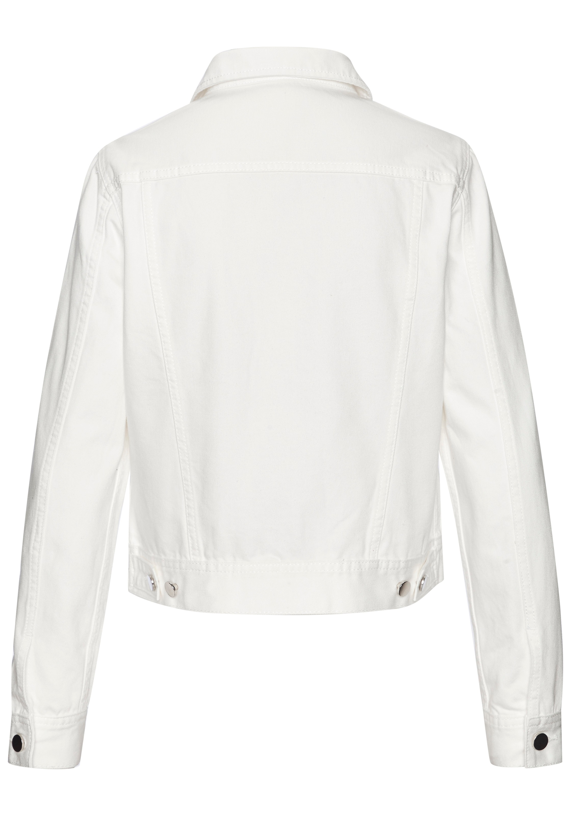 LASCANA Jeansjacke mit zwei Pattentaschen, Denimjacke aus Baumwolle, Sommerjacke