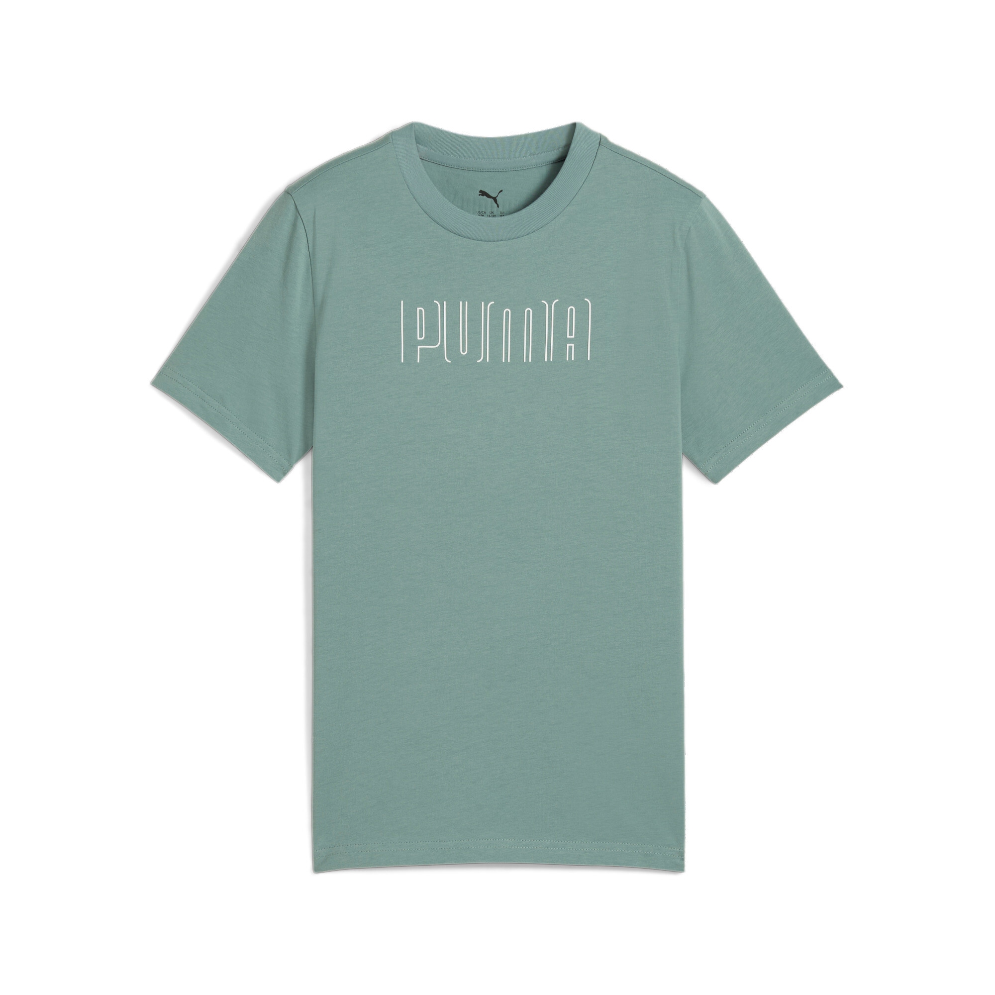 Image of PUMA T-Shirt "SPORT GRAPHIC TEE G" für Jugendliche, Gummiprint-Applikation, Kurzarmdesign