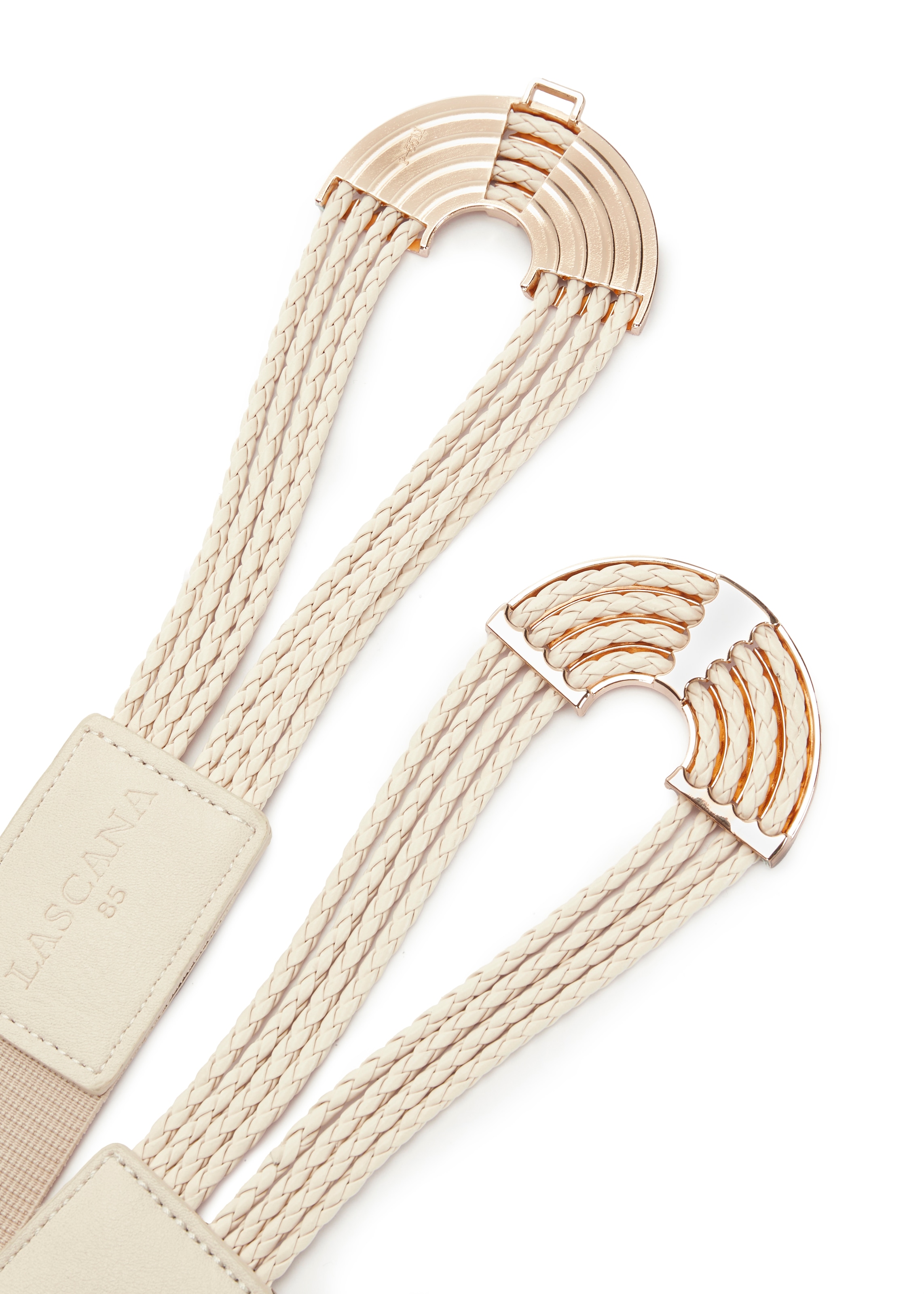 LASCANA Taillengürtel »Stretchgürtel« Bauchgürtel, Schmuckgürtel, Shaping-Effekt, für Kleid & Overall