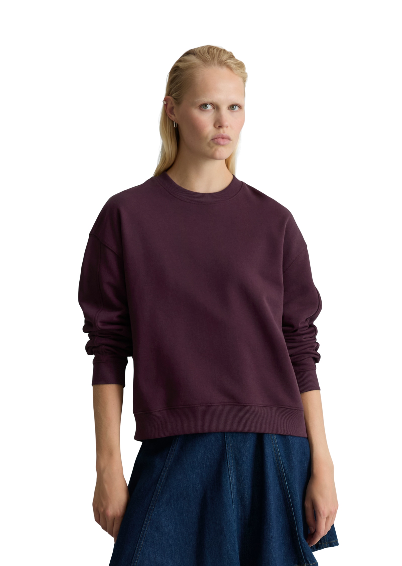 Image of Marc OPolo DENIM Sweatshirt, aus Organic Cotton