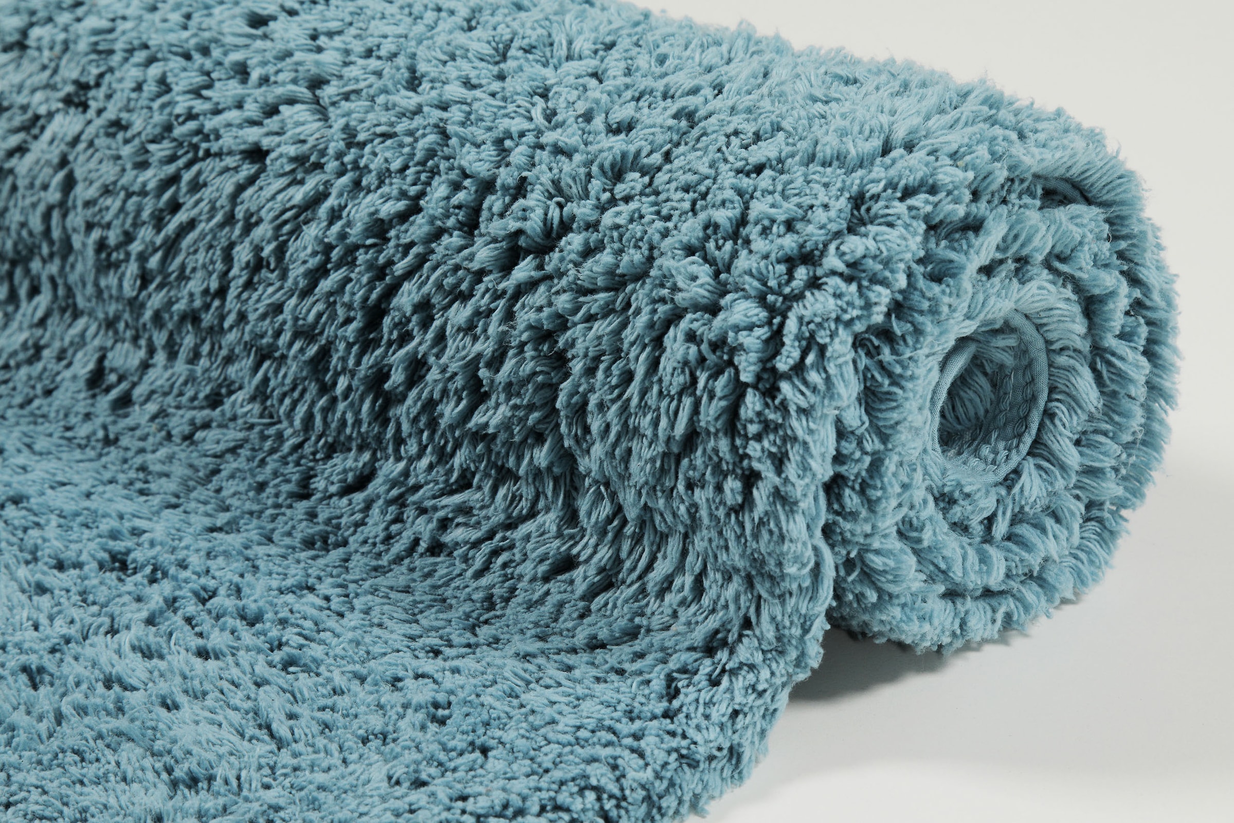 my home Badematte »Kian«, fussbodenheizungsgeeignet, Badvorleger, Badteppich aus 100%Baumwolle, weich, waschbar, saugfähig