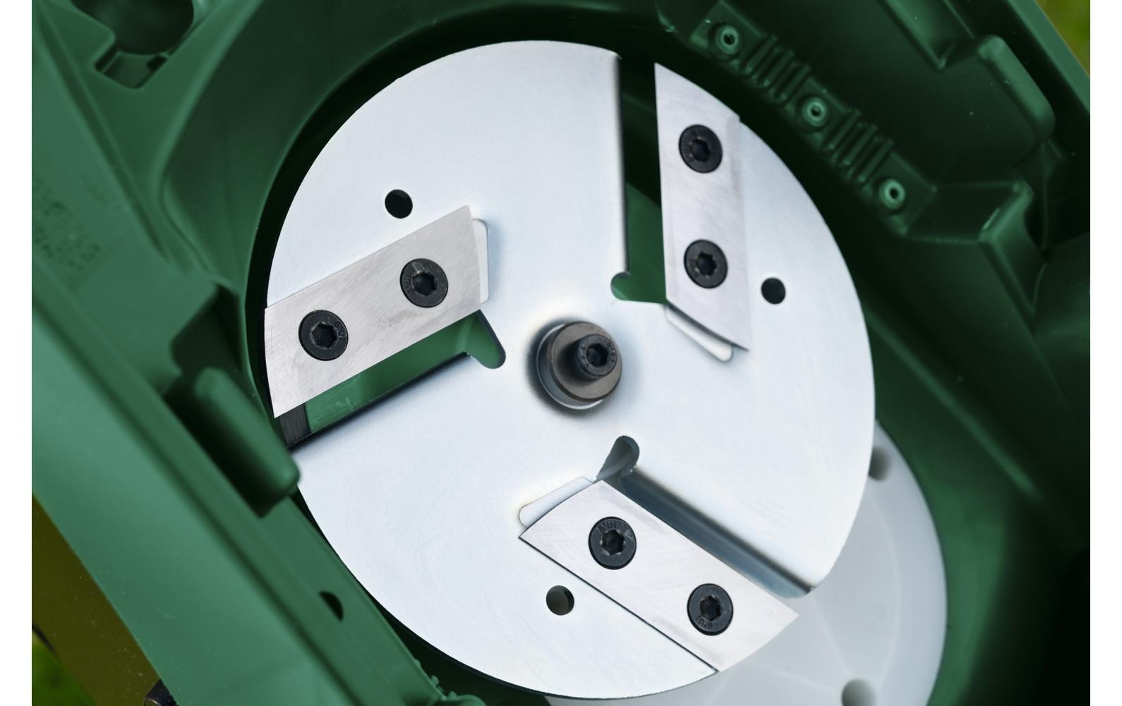 BOSCH Broyeurs de végétaux »UniversalShredder 2x18V-25« kraftvolle 36V-Leistung durch 2x 18V-Akku