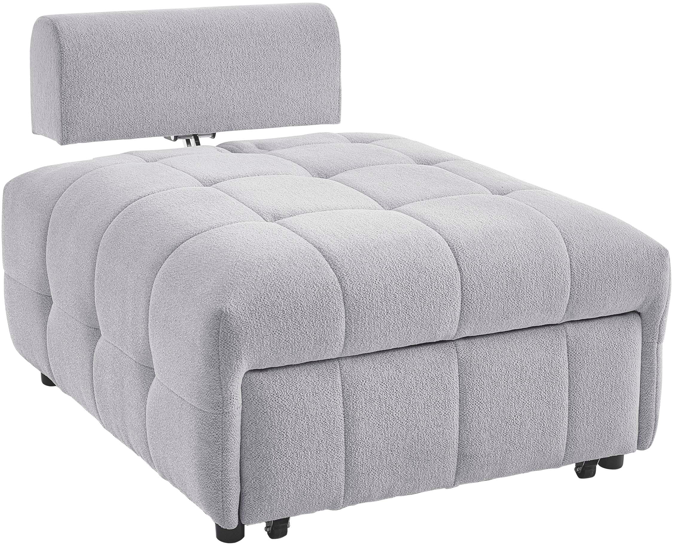 ATLANTIC home collection Sofa »Fabio«, Schlafsessel mit Sitztiefenverstellung