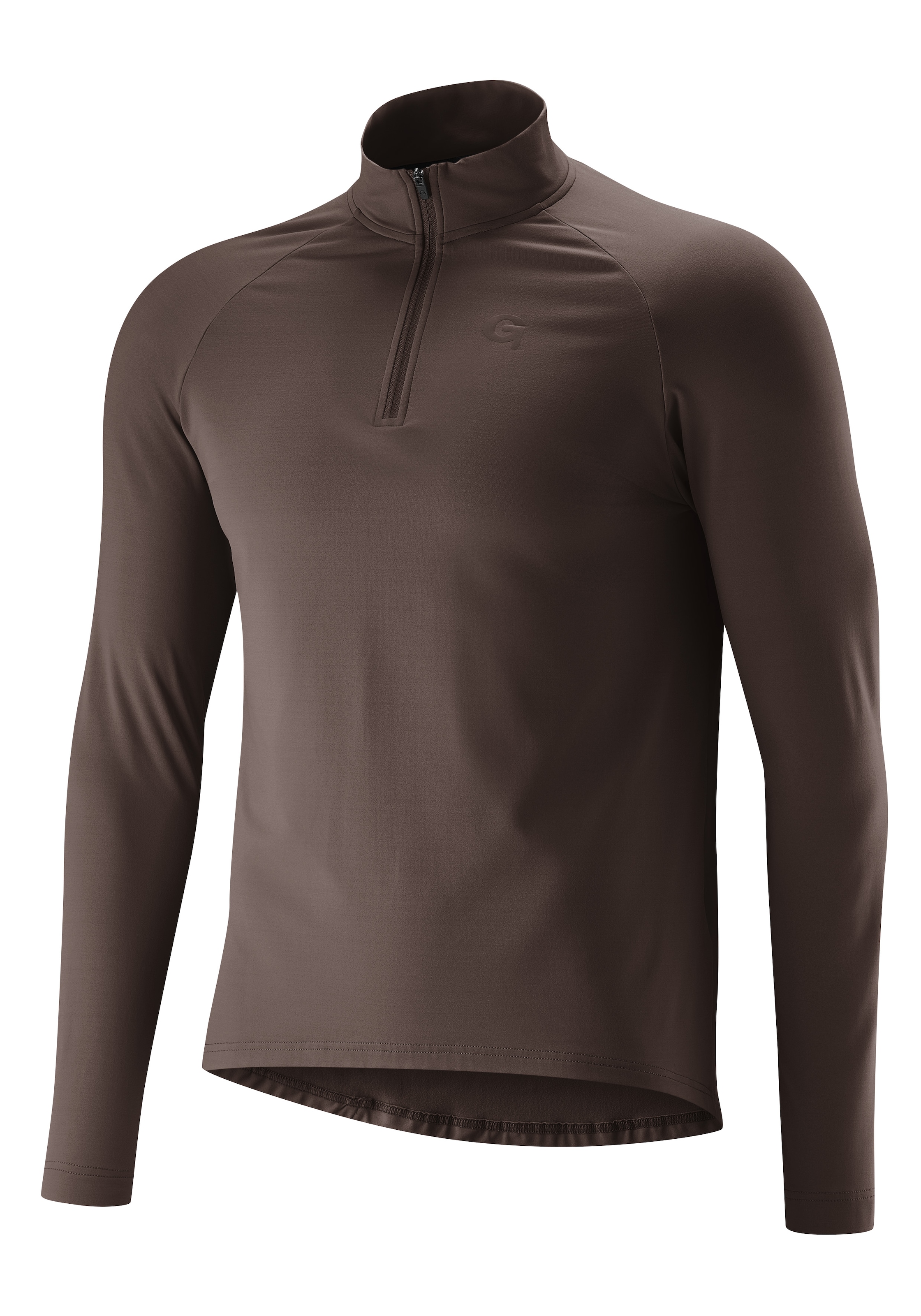 Gonso Maillot de cyclisme »Essential Jersey Longsleeve M« Herren Fahrradtrikot langarm, Midlayer Trikot