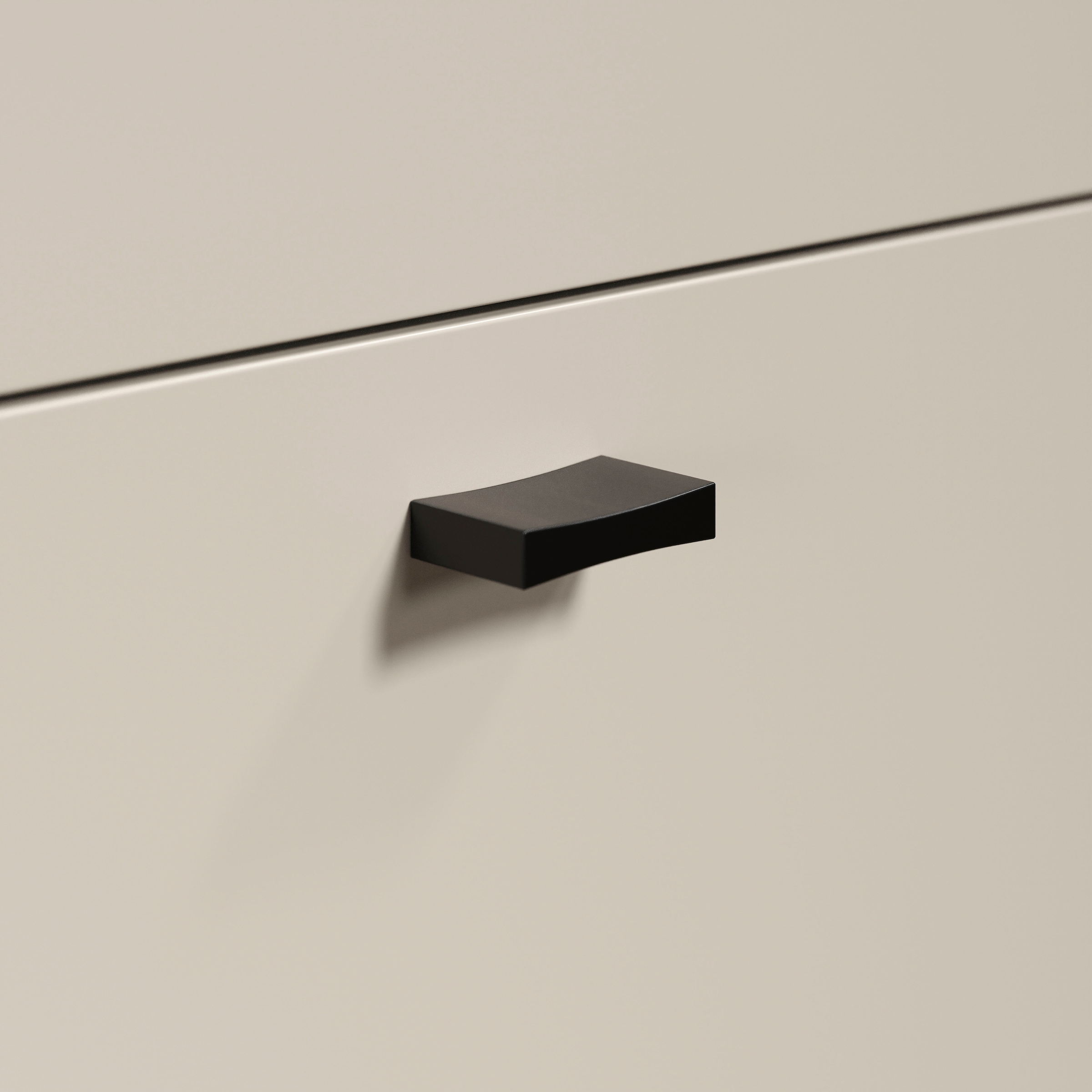 Places of Style Sideboard »San Pedro«, (1 St.), Anrichte mit Griffen und Füssen aus Metall - (B/T/H) 197/42/85 cm