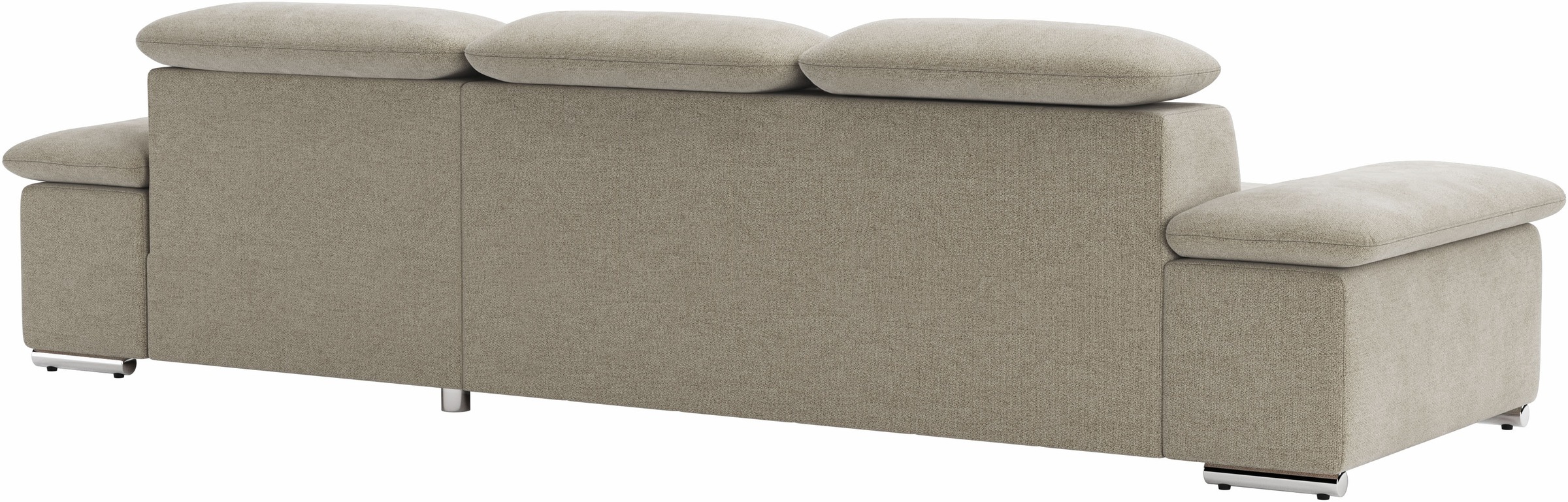sit&more Ecksofa »Valantine L-Form«, inkl. Kopf- und Armteilverstellung, wahlweise mit Bettfunktion
