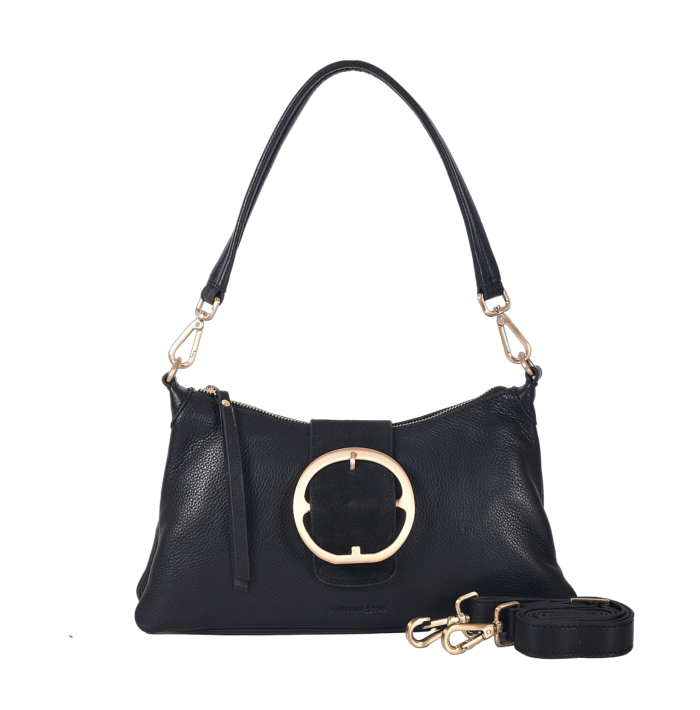 Image of HARBOUR 2nd Schultertasche "Ilaria" Handtasche, Abendtasche mit Reissverschlussfach auf der Rückseite